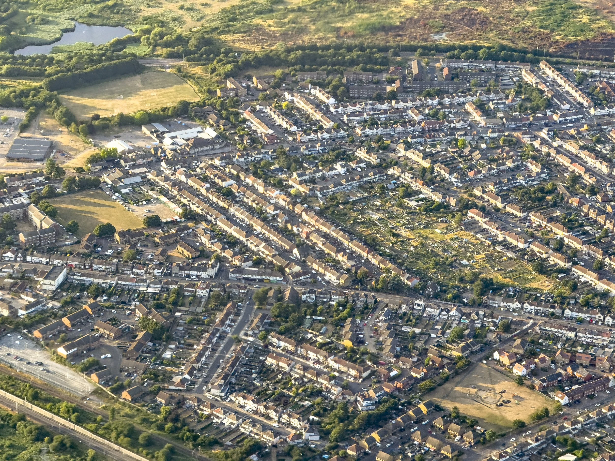 Over London