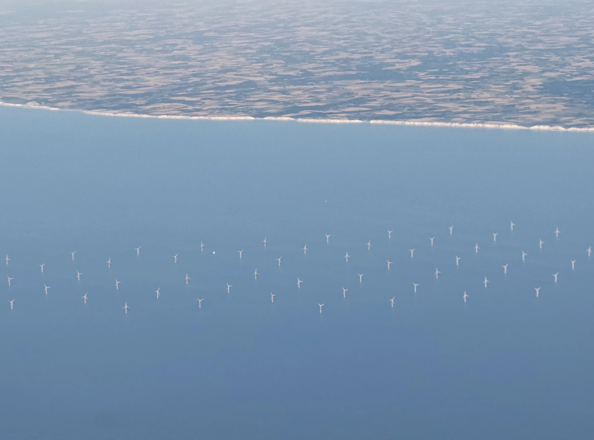 Windfarm in the English Channel