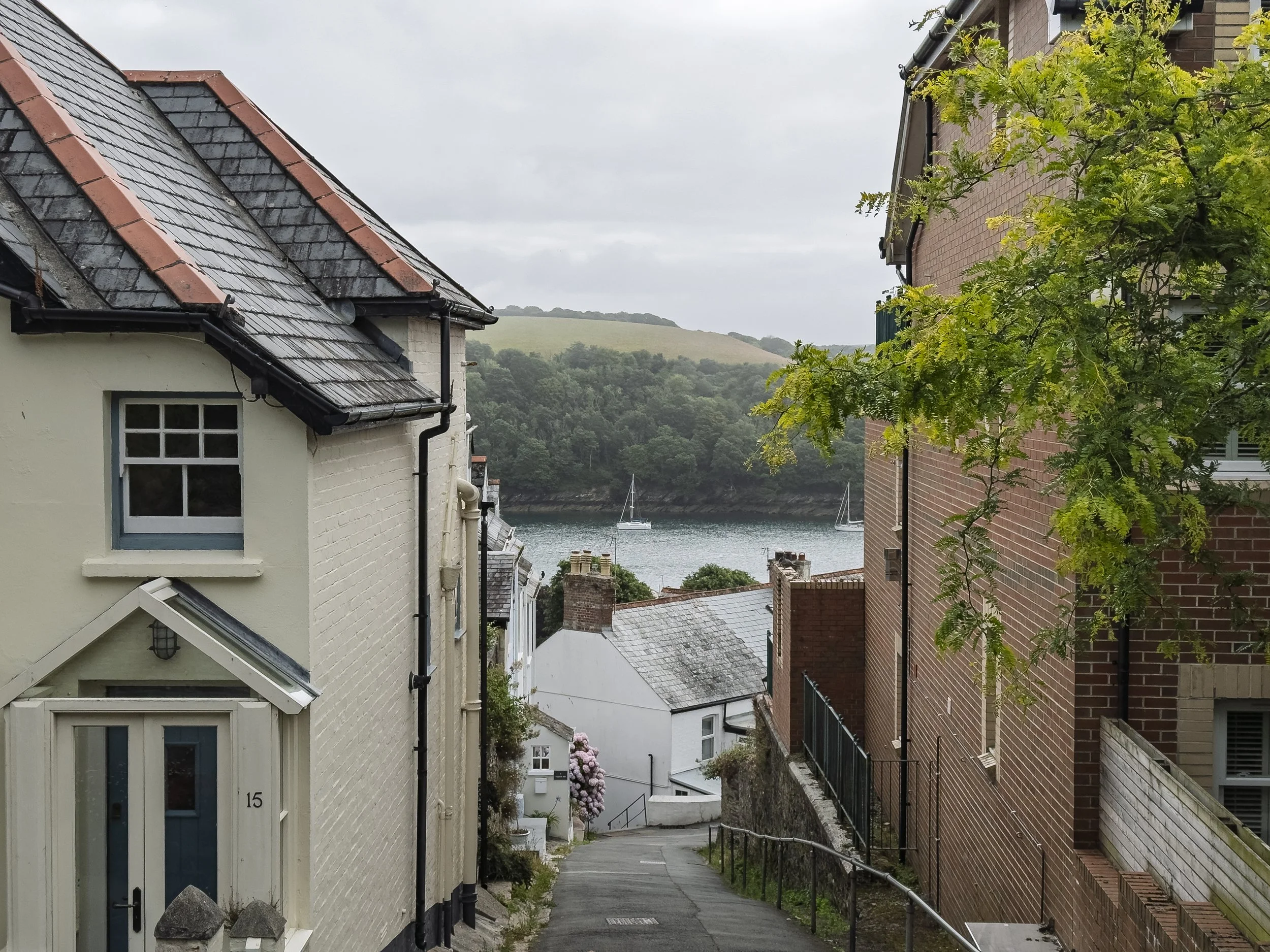 Walking Down at Fowey