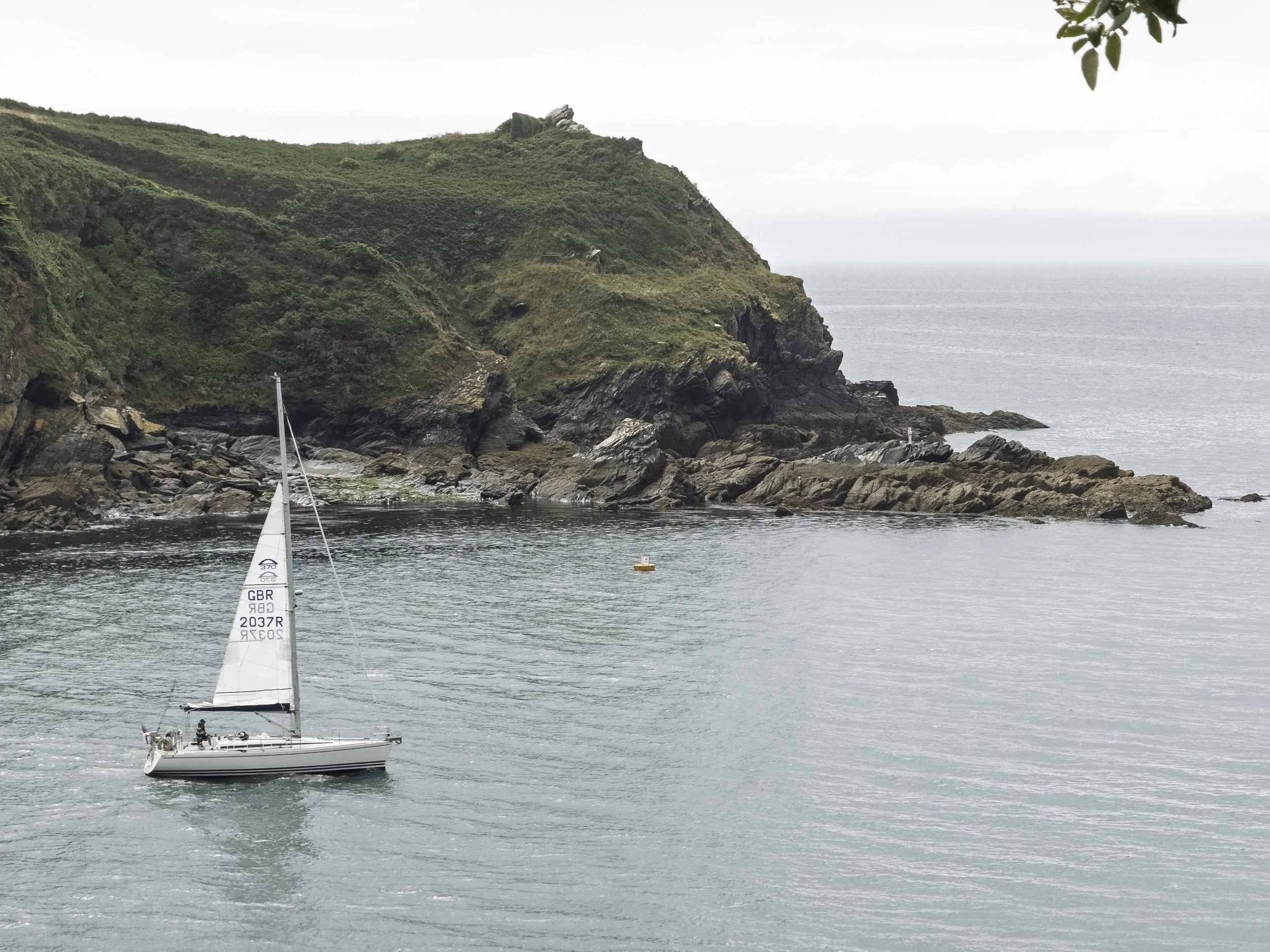 Passing Yacht