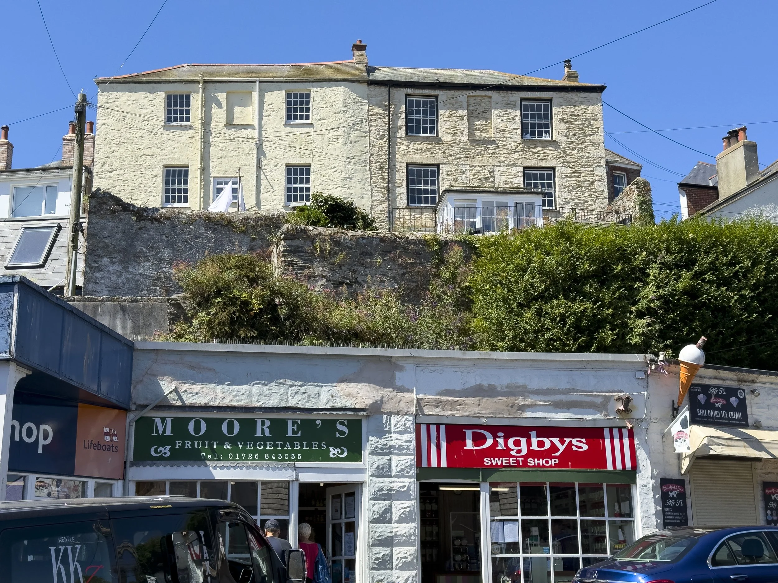 Shops on the Way in to Mevagissey