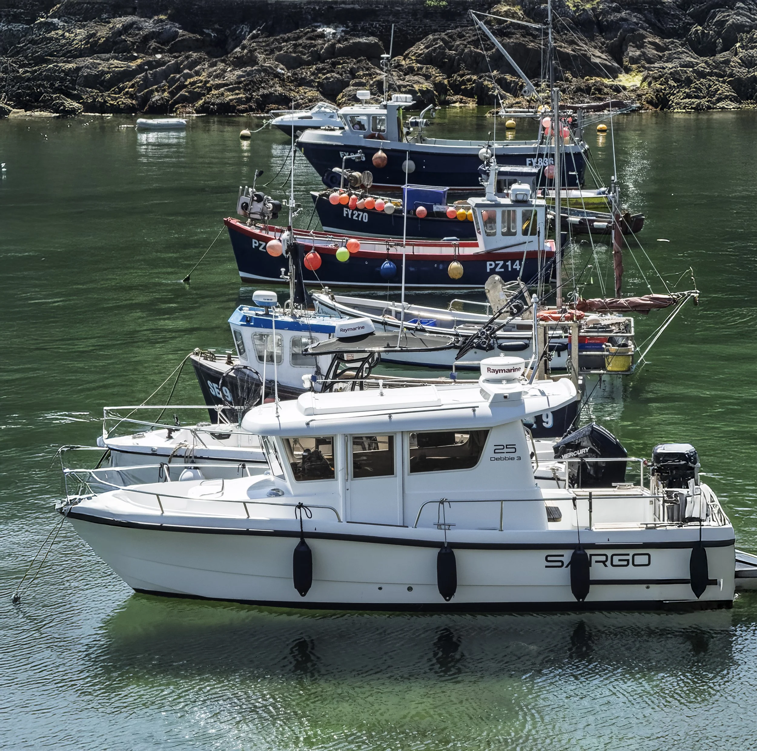 Boats in a Row