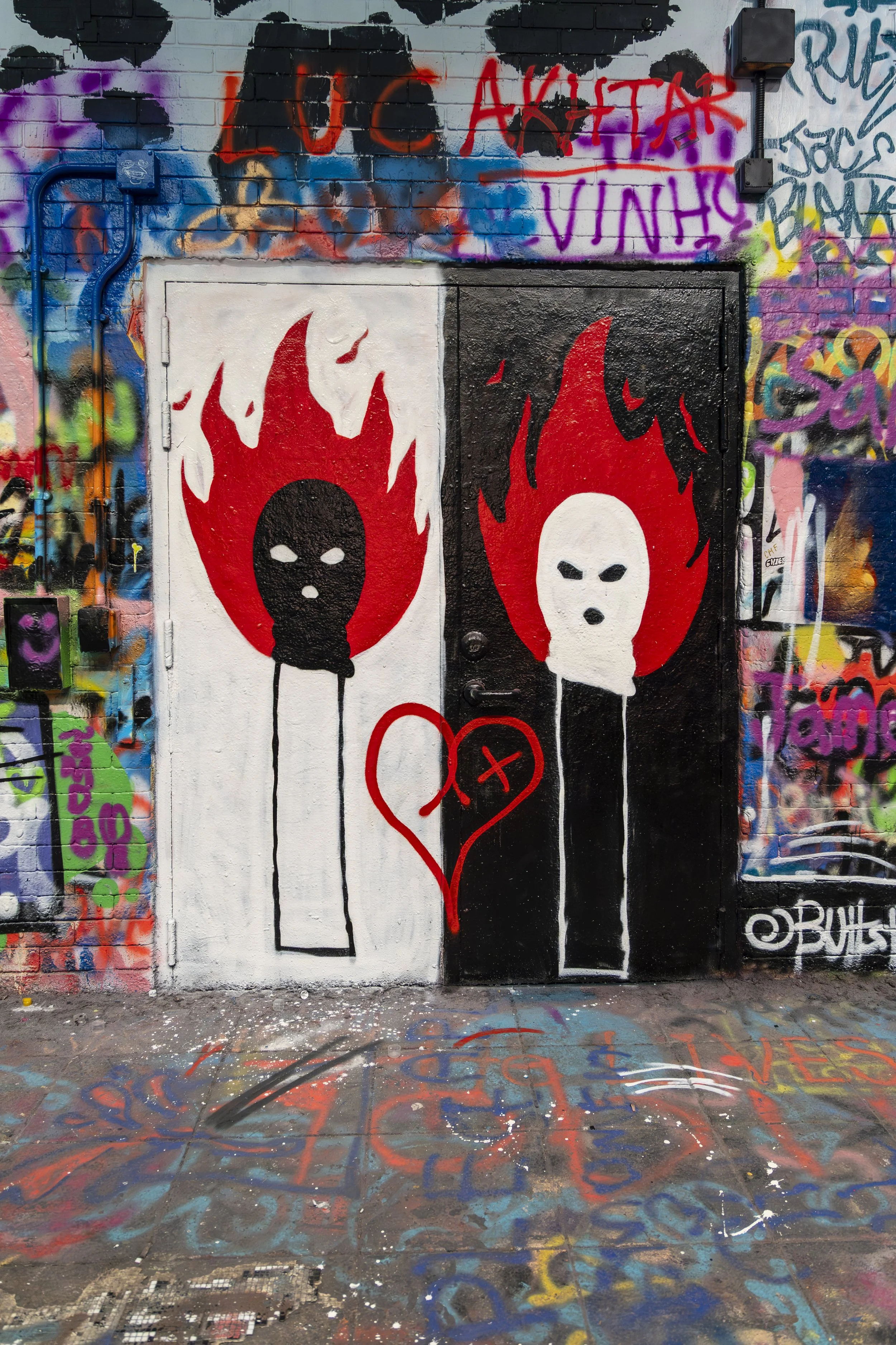 Leake Street Tunnel Door