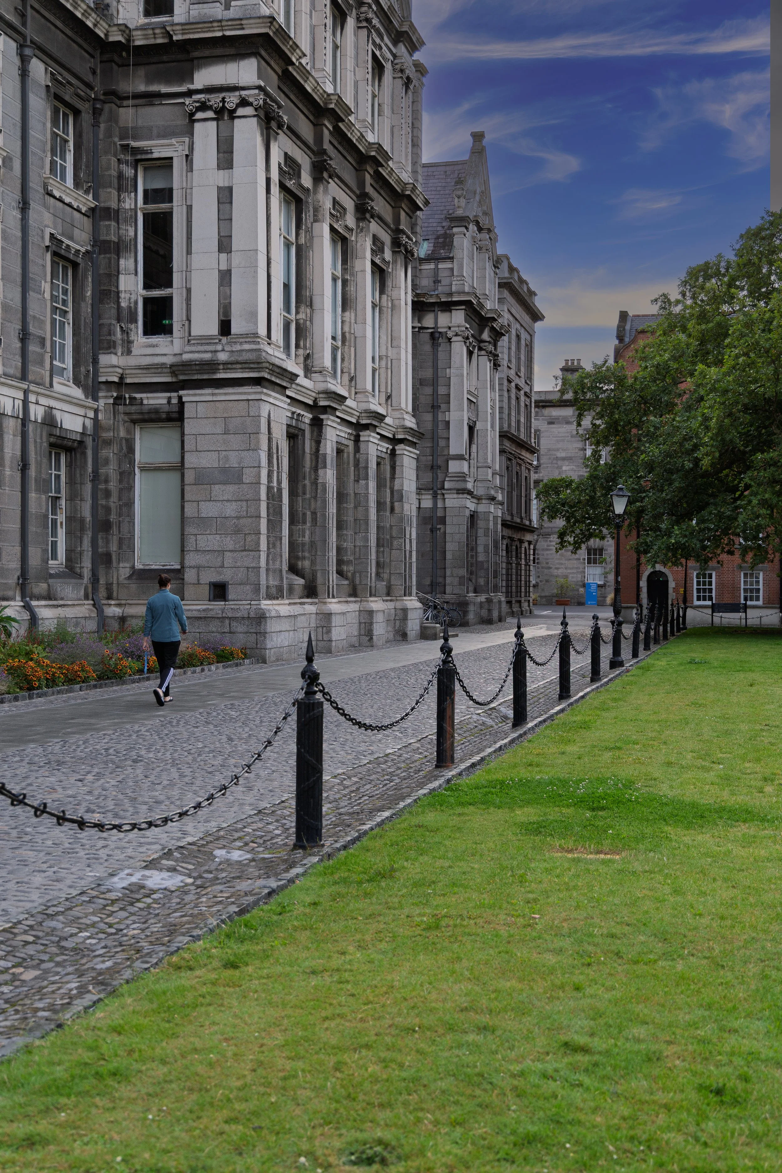 Early Morning at Trinity College