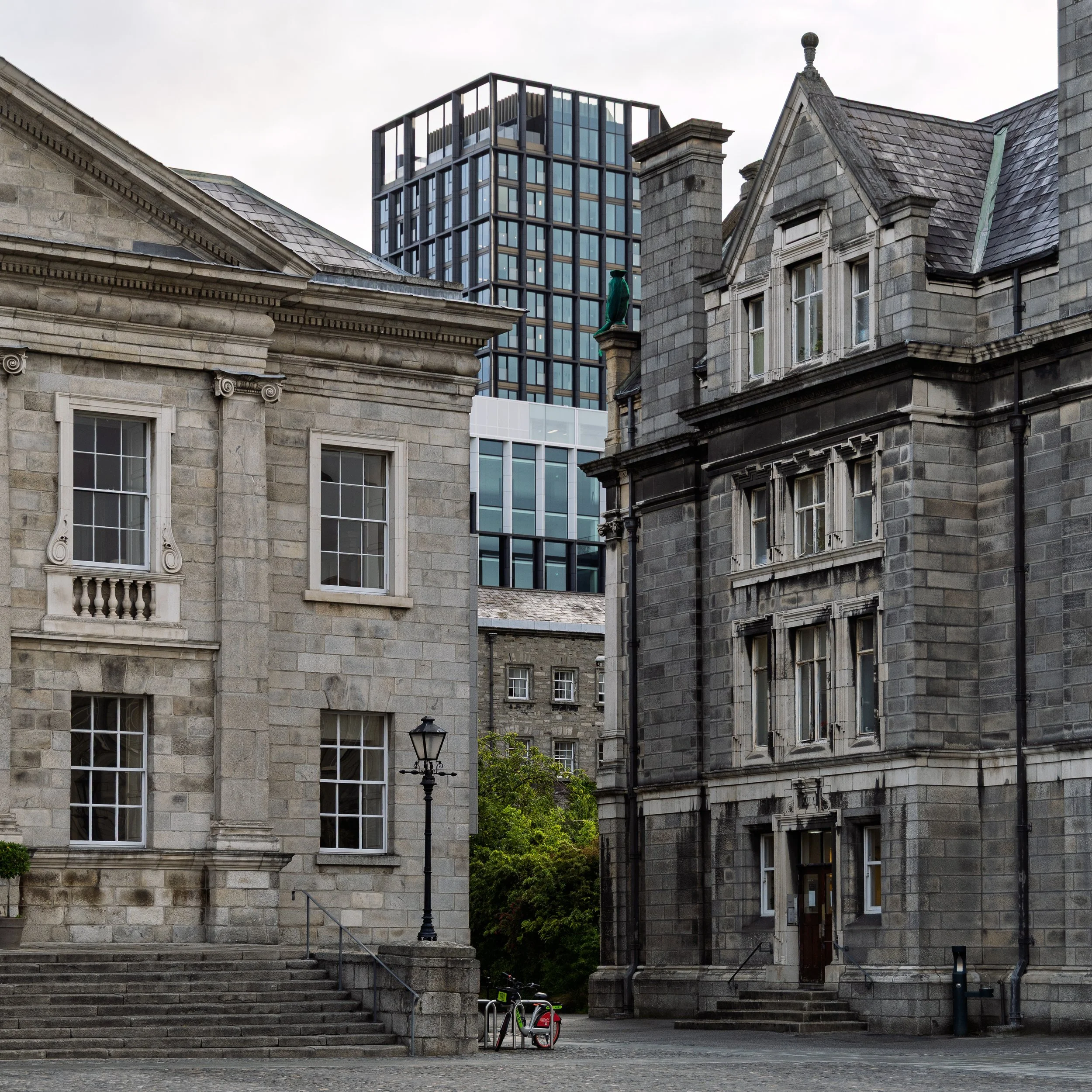 Grey Stone Buildings at Trinity