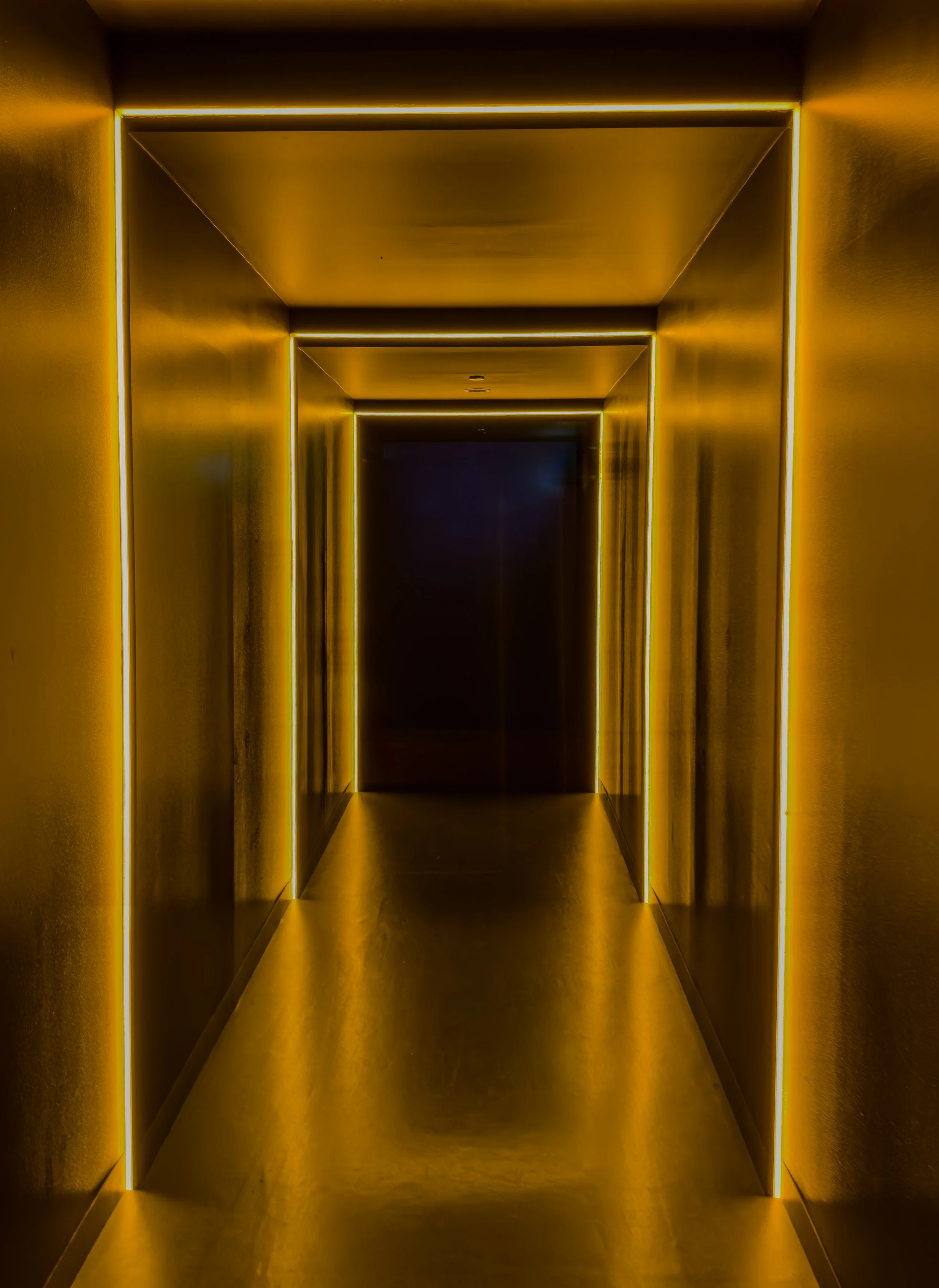 Yellow Corridor at Guiness
