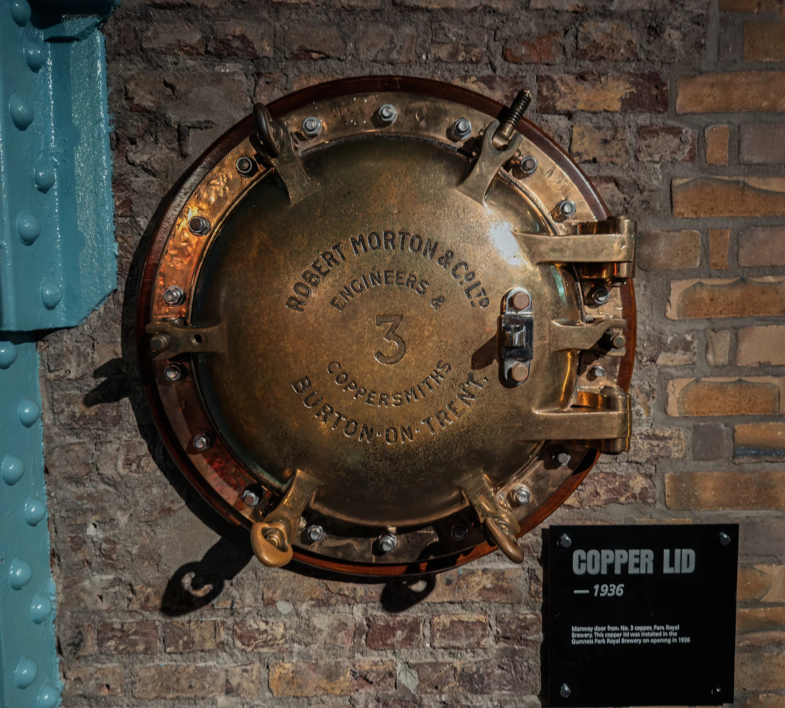 Copper Lid at Guinness