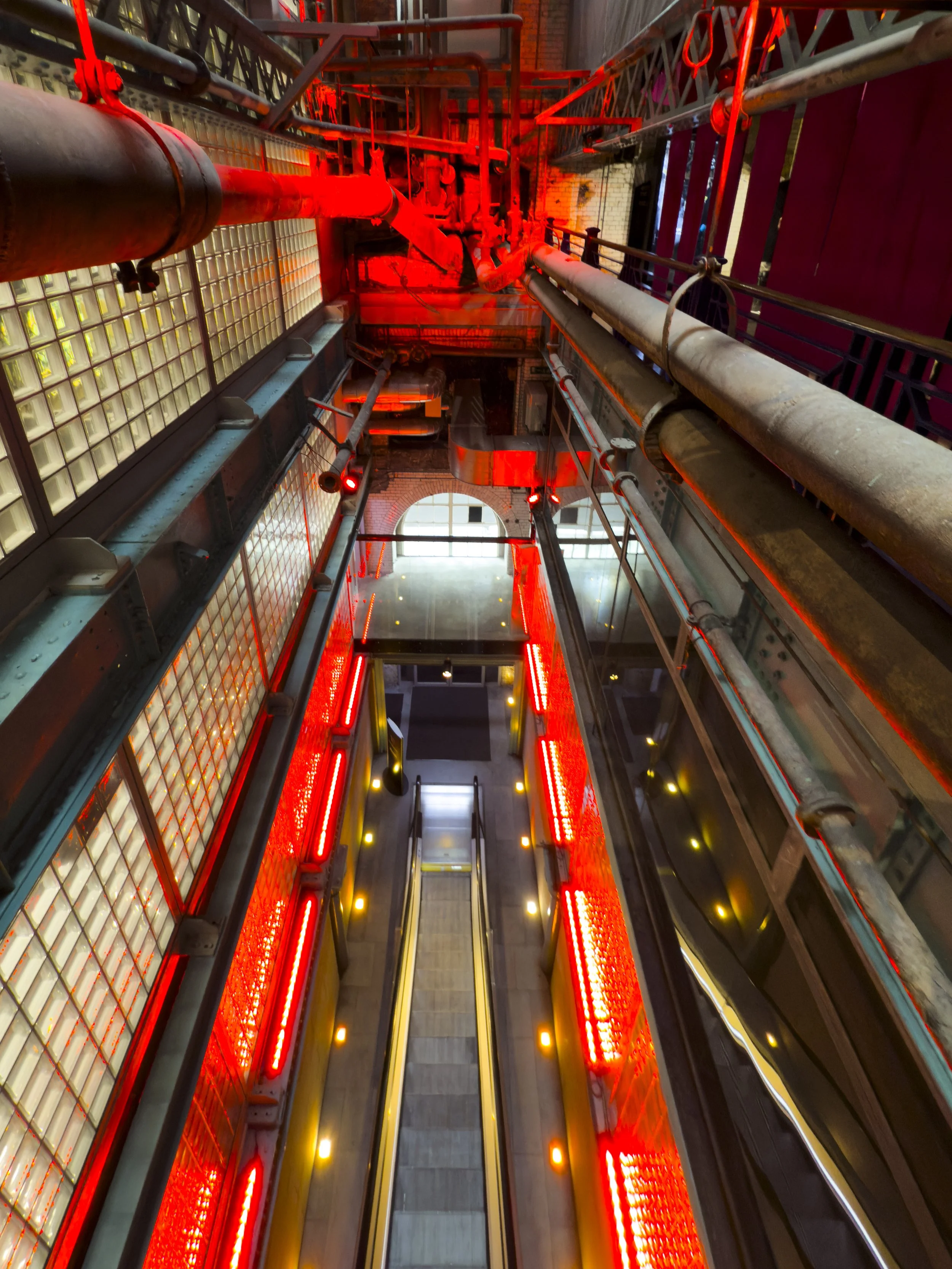Pipes in the Guinness Storehouse