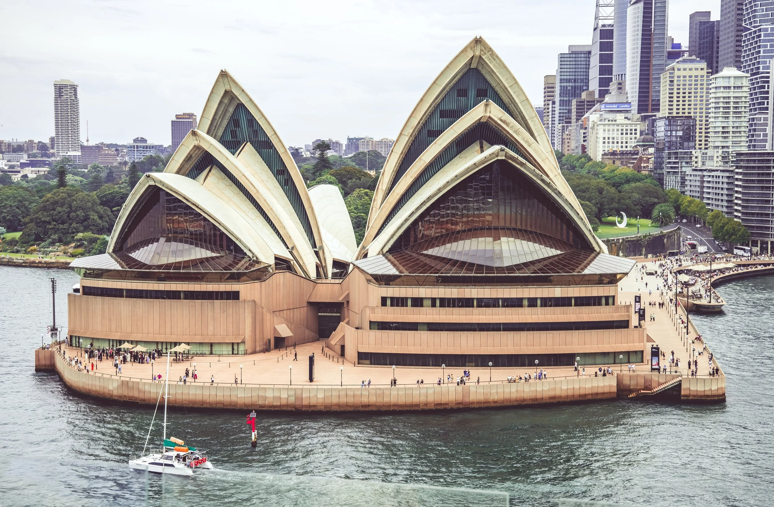 Going around the Opera House 