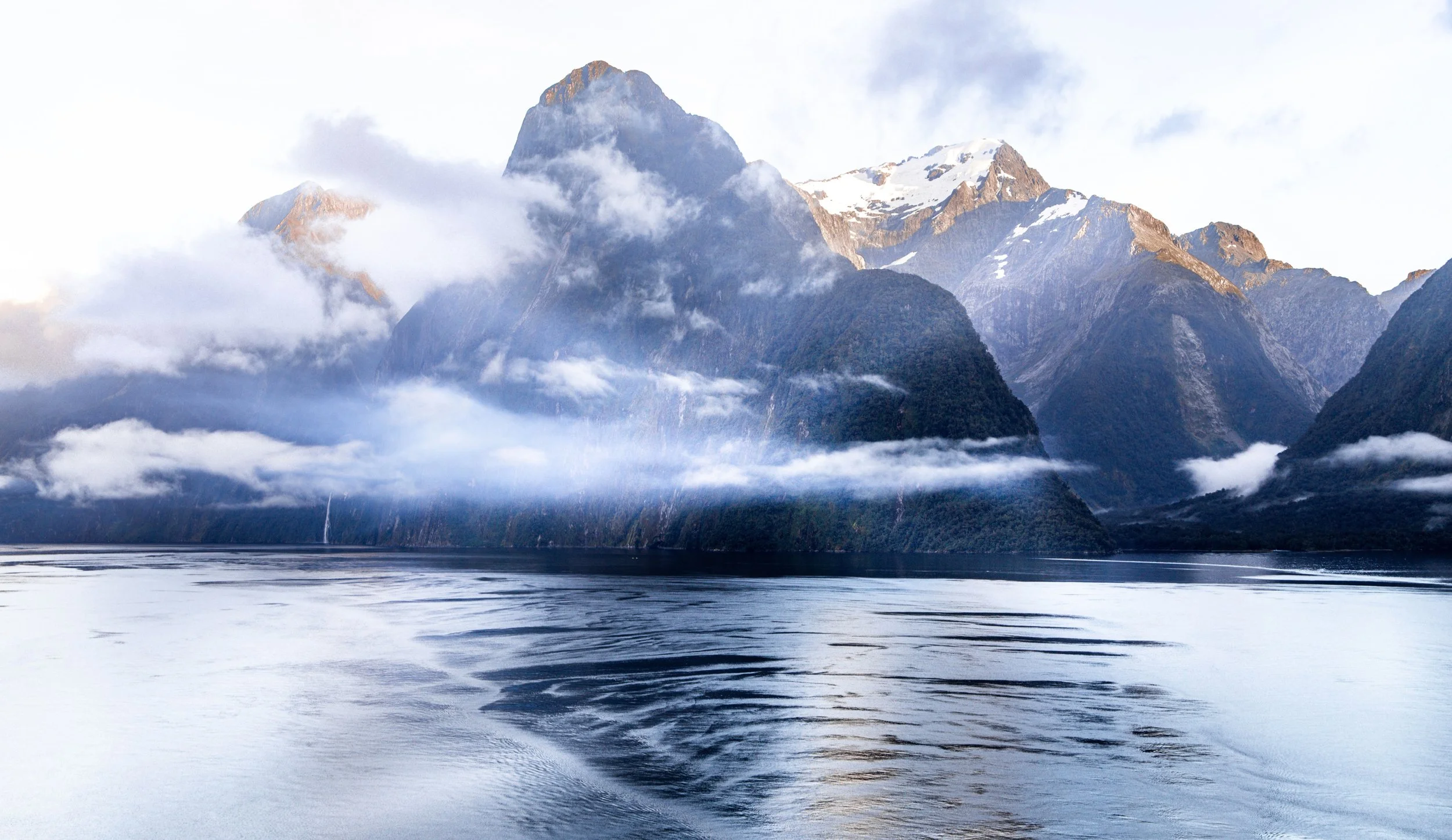 Icy in Milford Sound