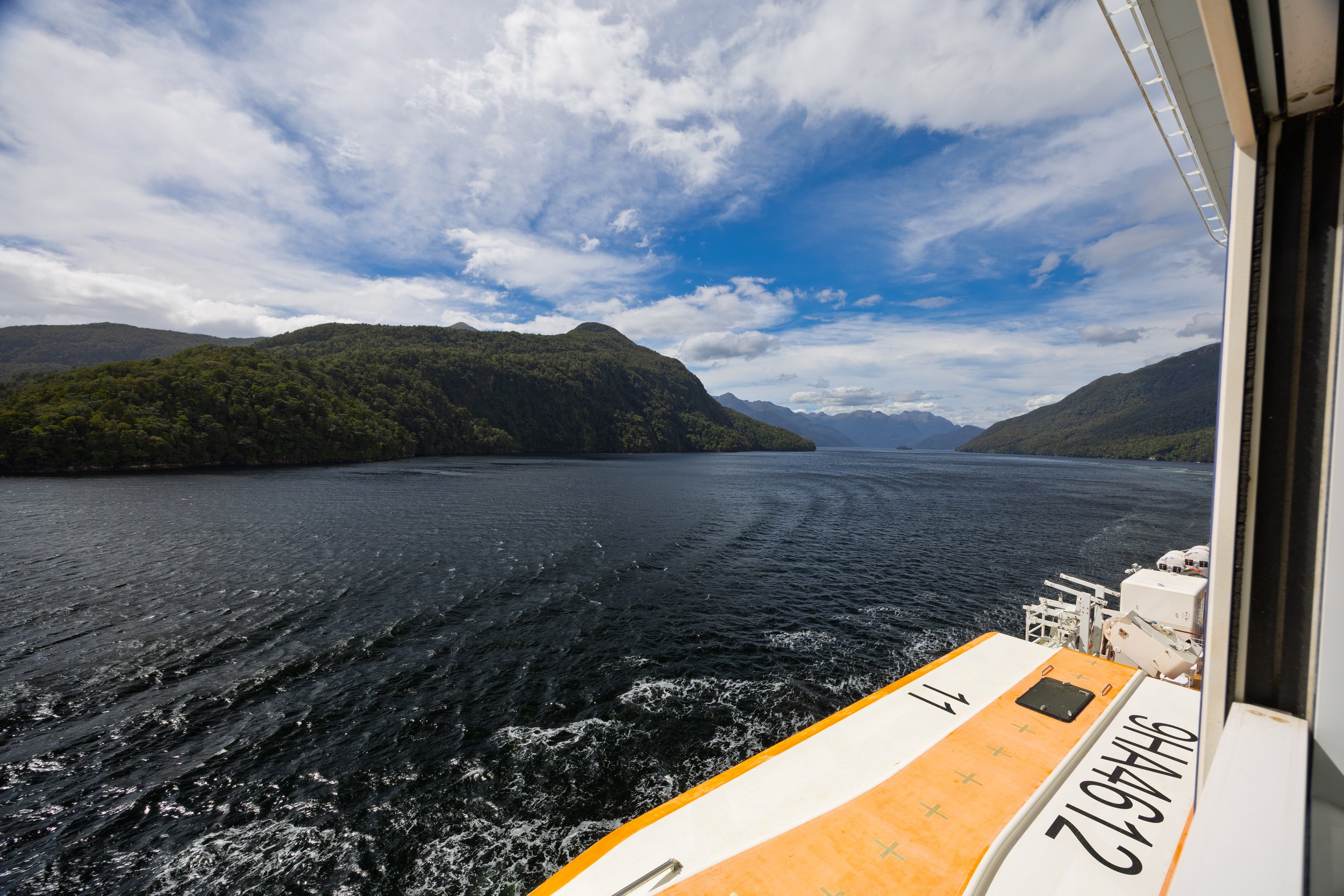 Turning to Starboard in Dusky Sound