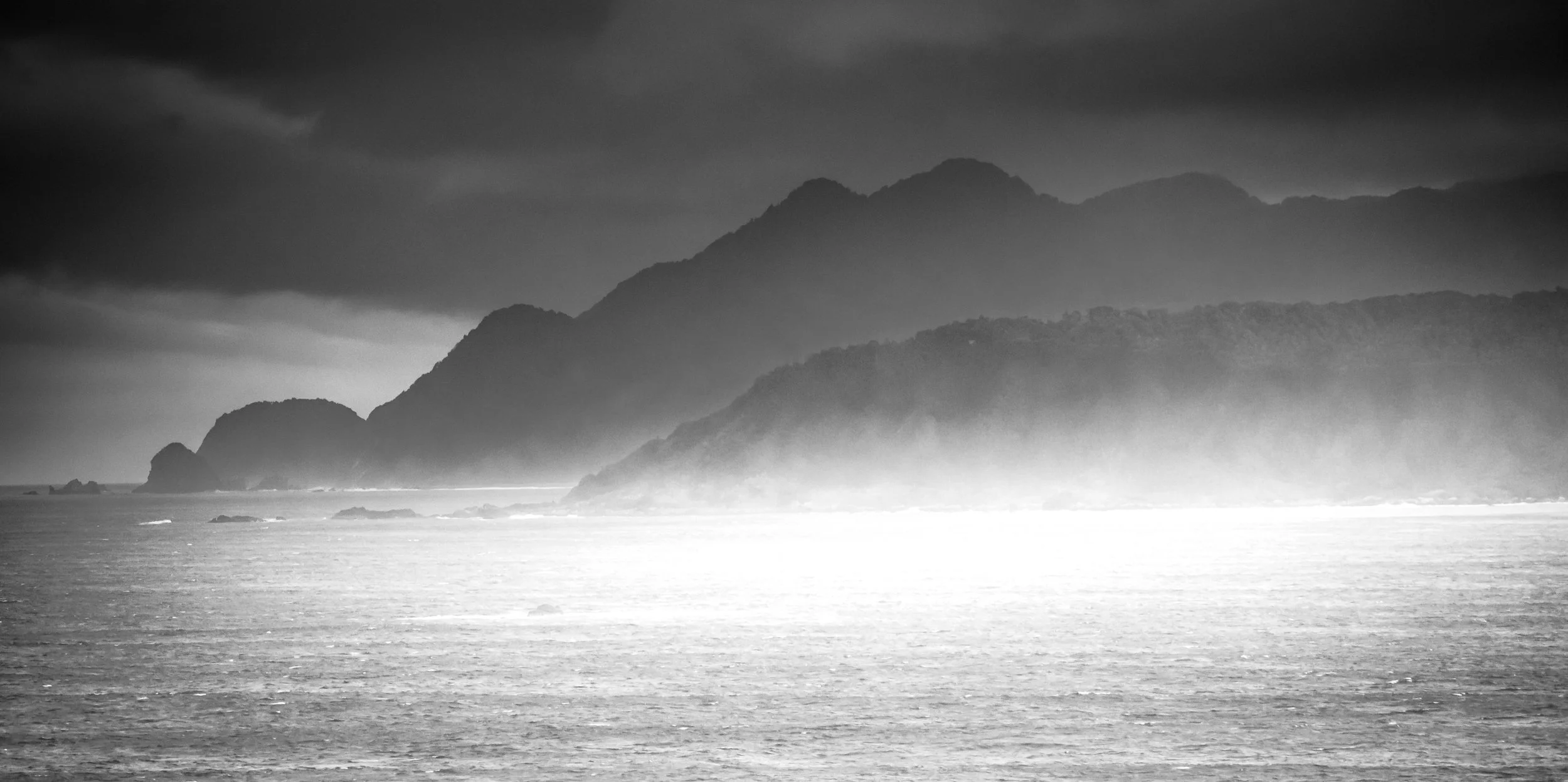 Misty Entrance to Milford Sound