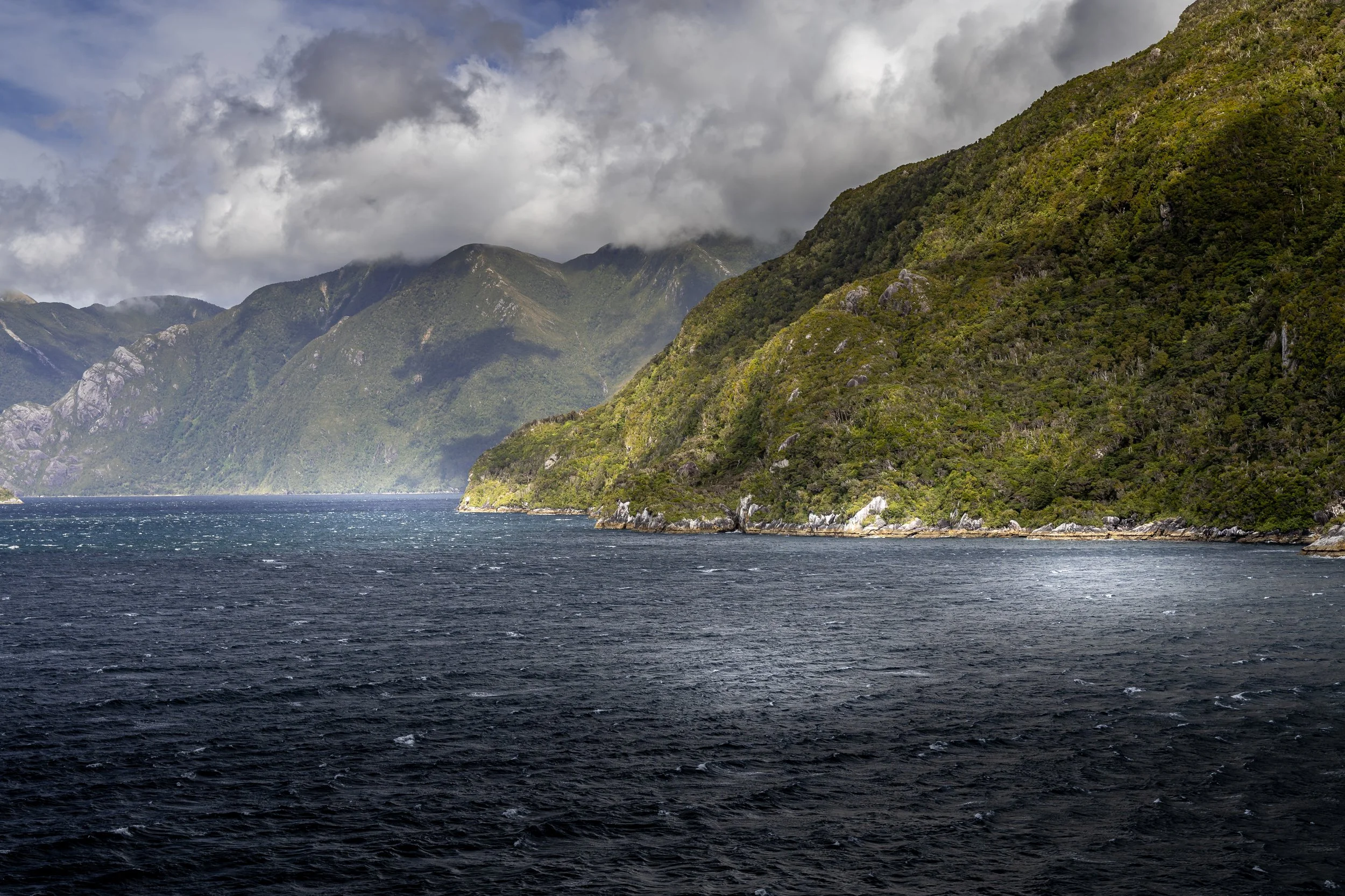 Sunlight in Doubtful Sound