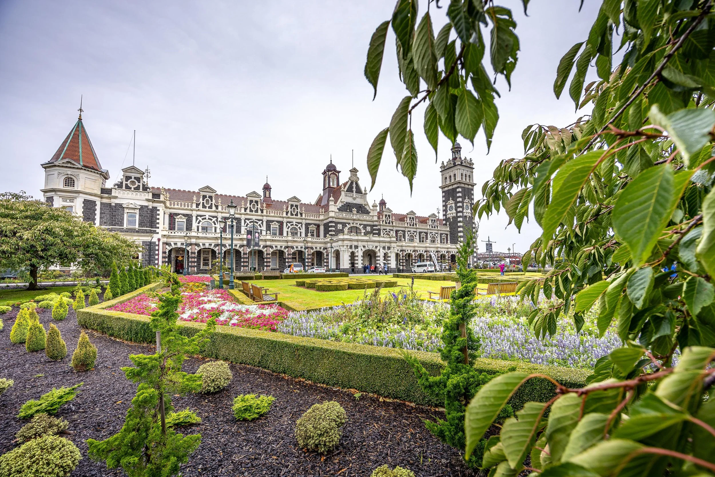 Flower Beds at the Railway Station