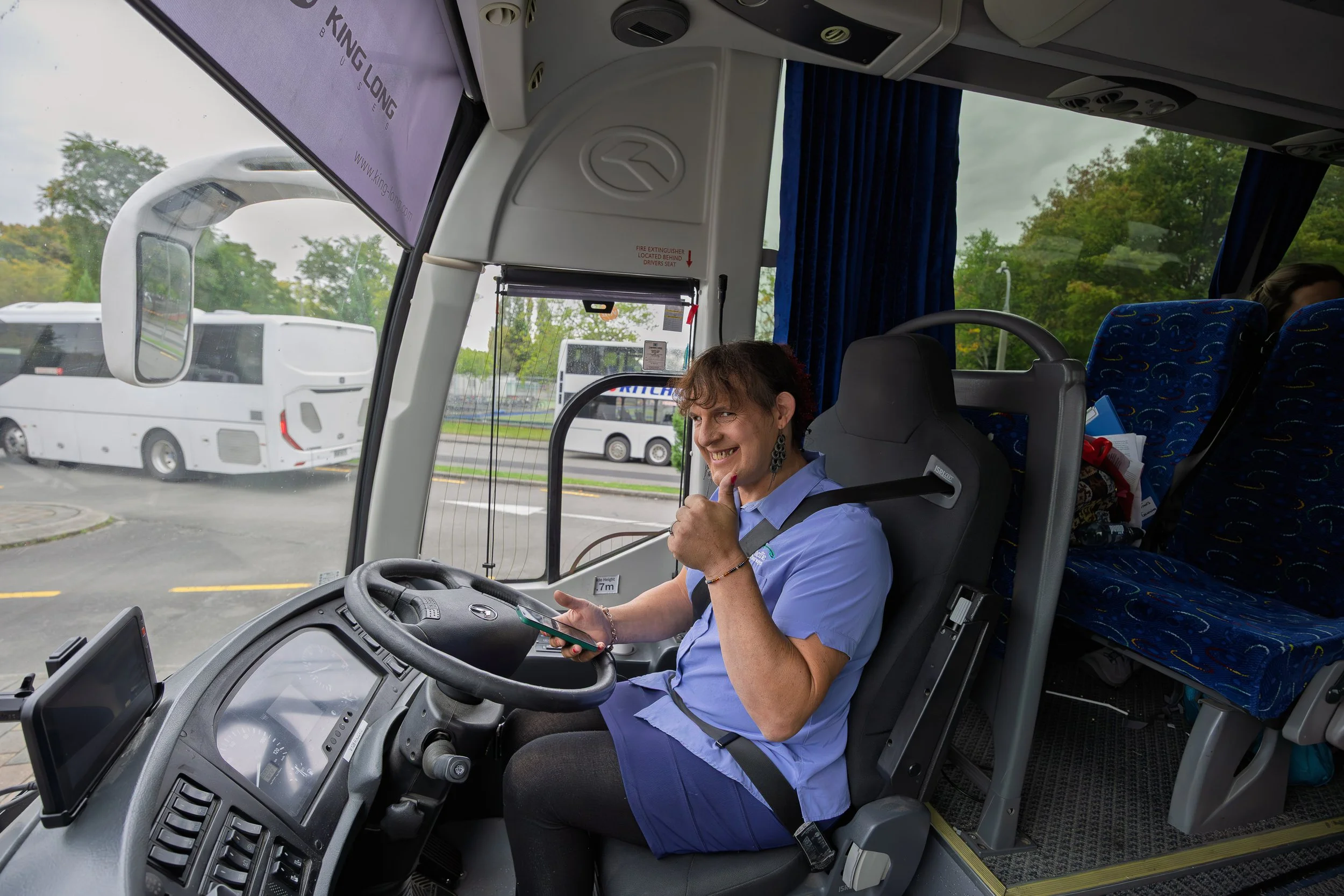 Our Bus Driver for the Christchurch Tour