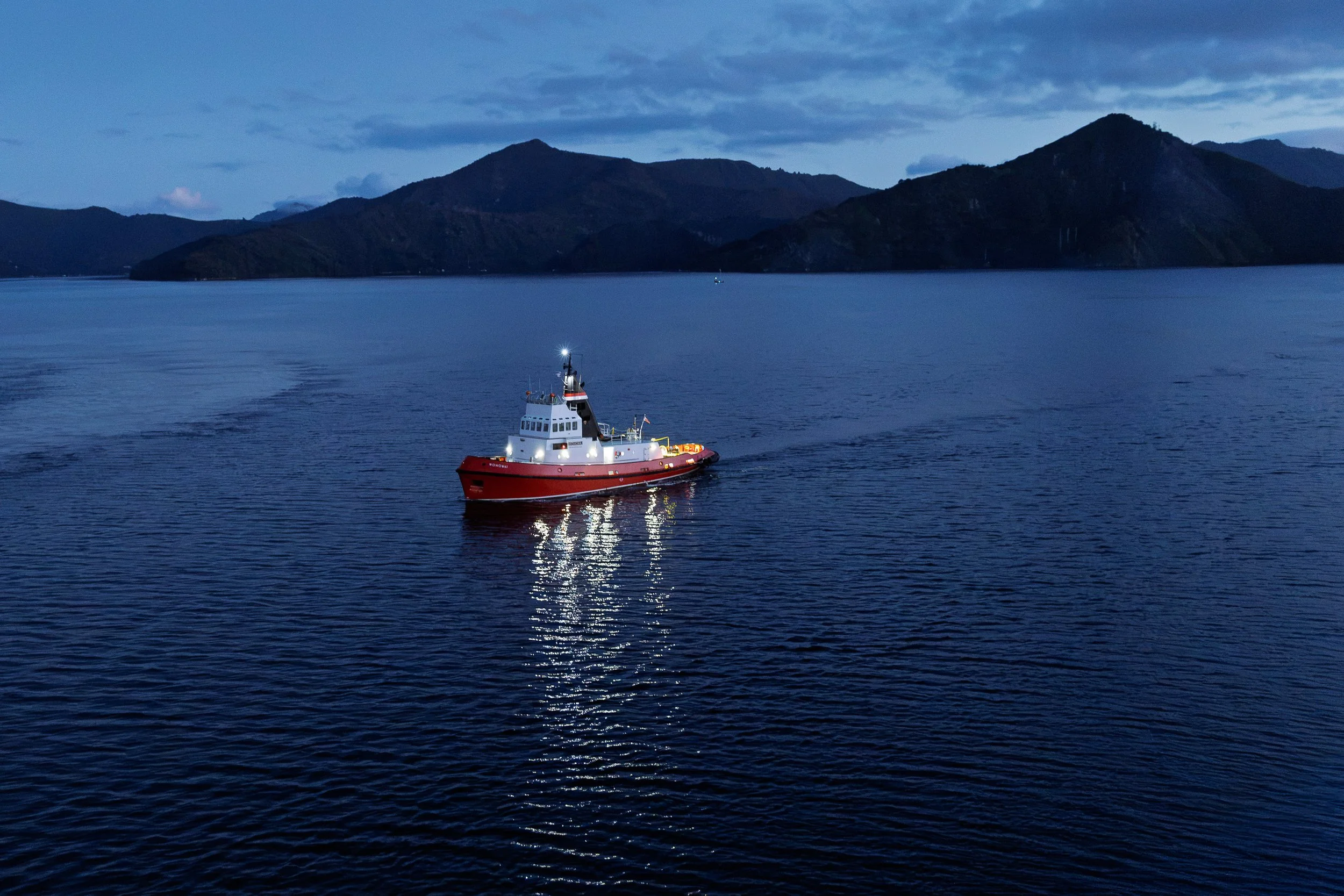 Early Morning Tugboat in Picton