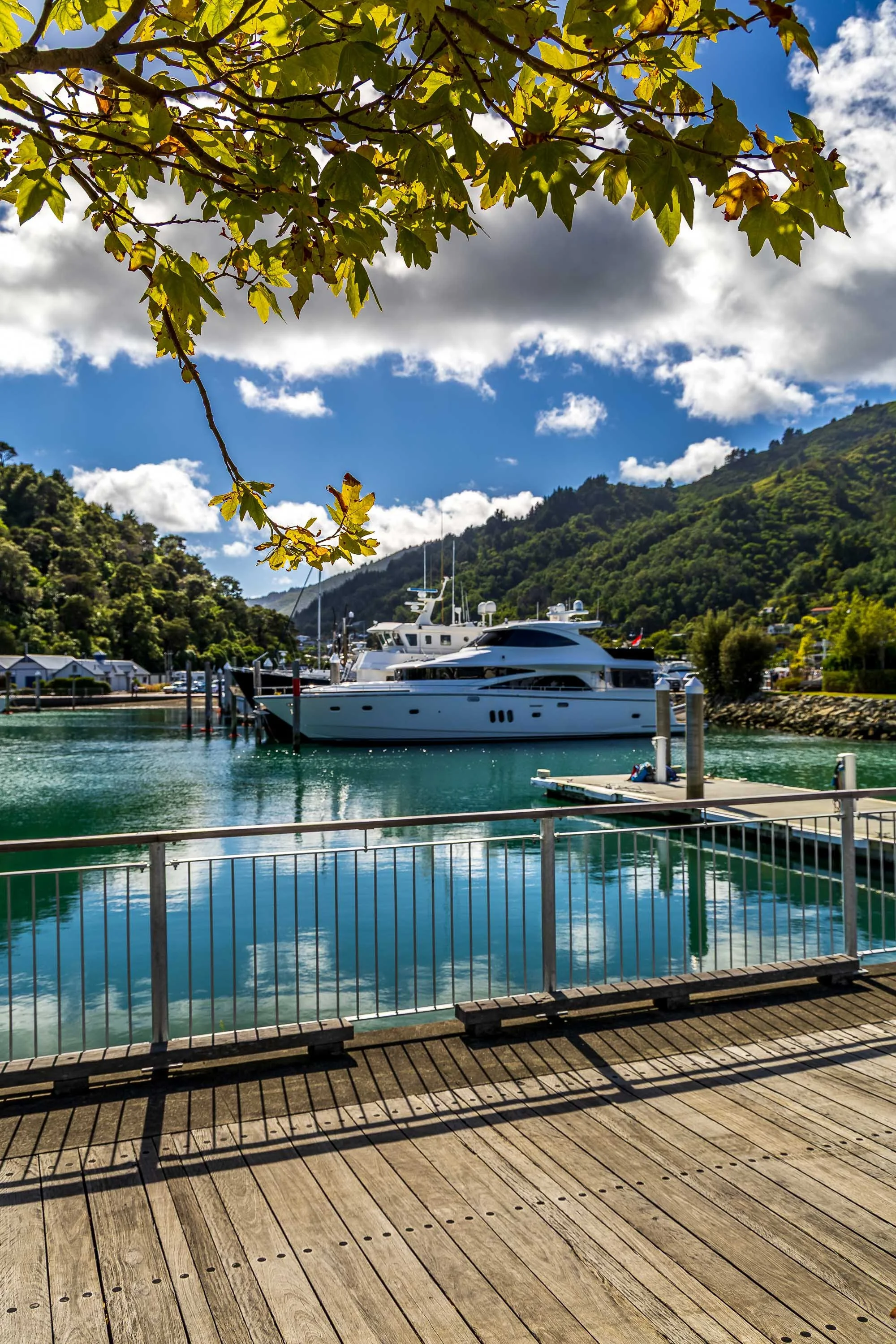 Parked Yacht
