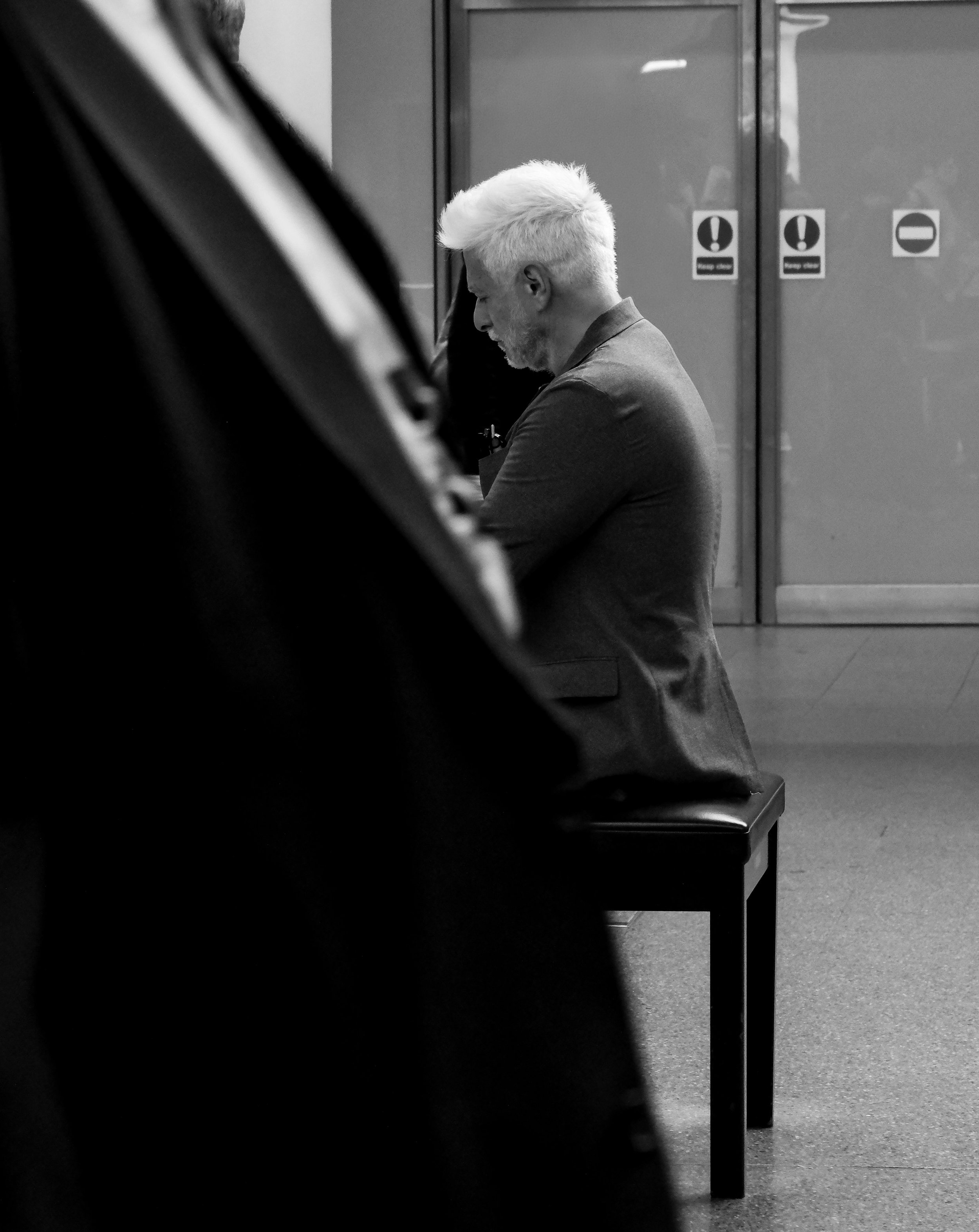 On the Piano in St Pancras