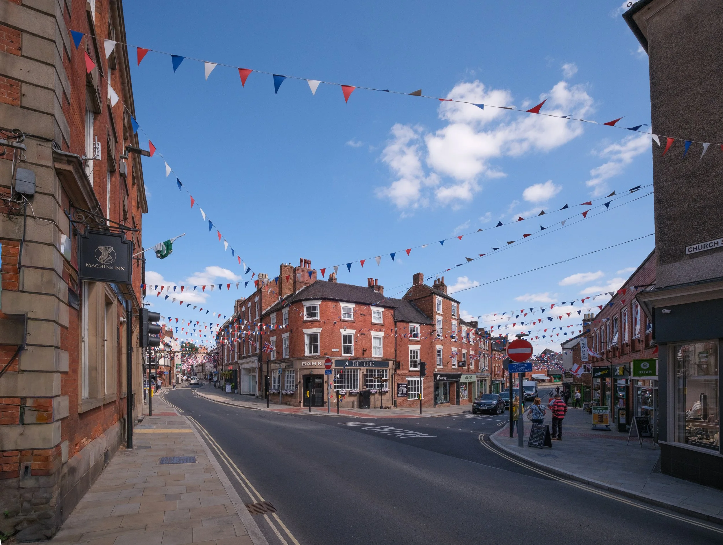 Intersection in Ashbourne
