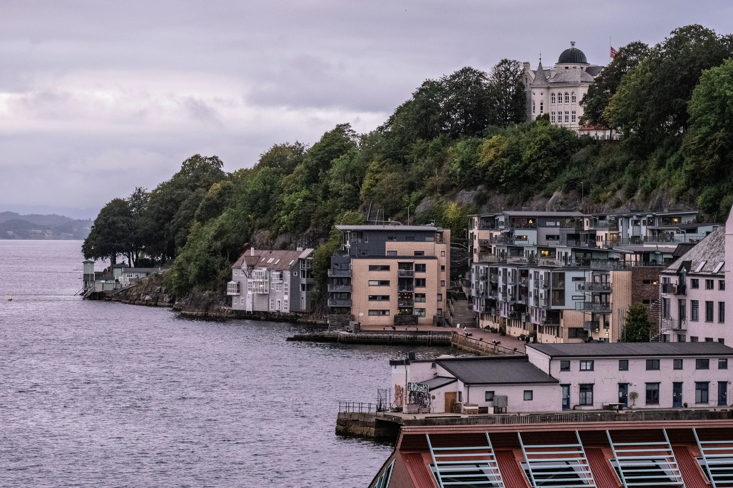 View off the Deck of the Havila Castor