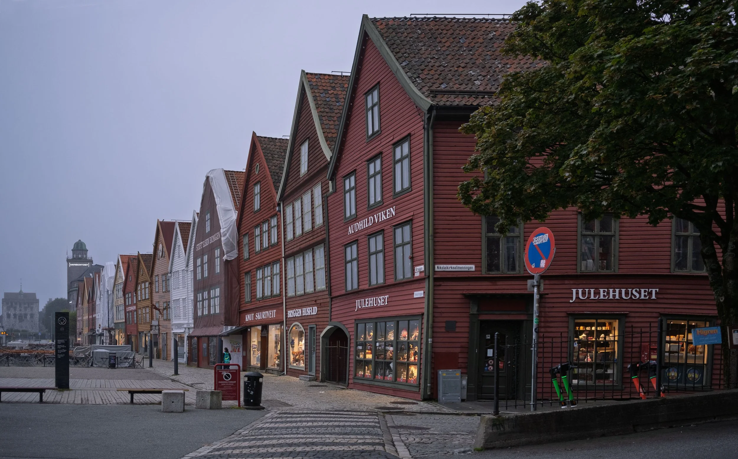 Misty Morning in Bryggen