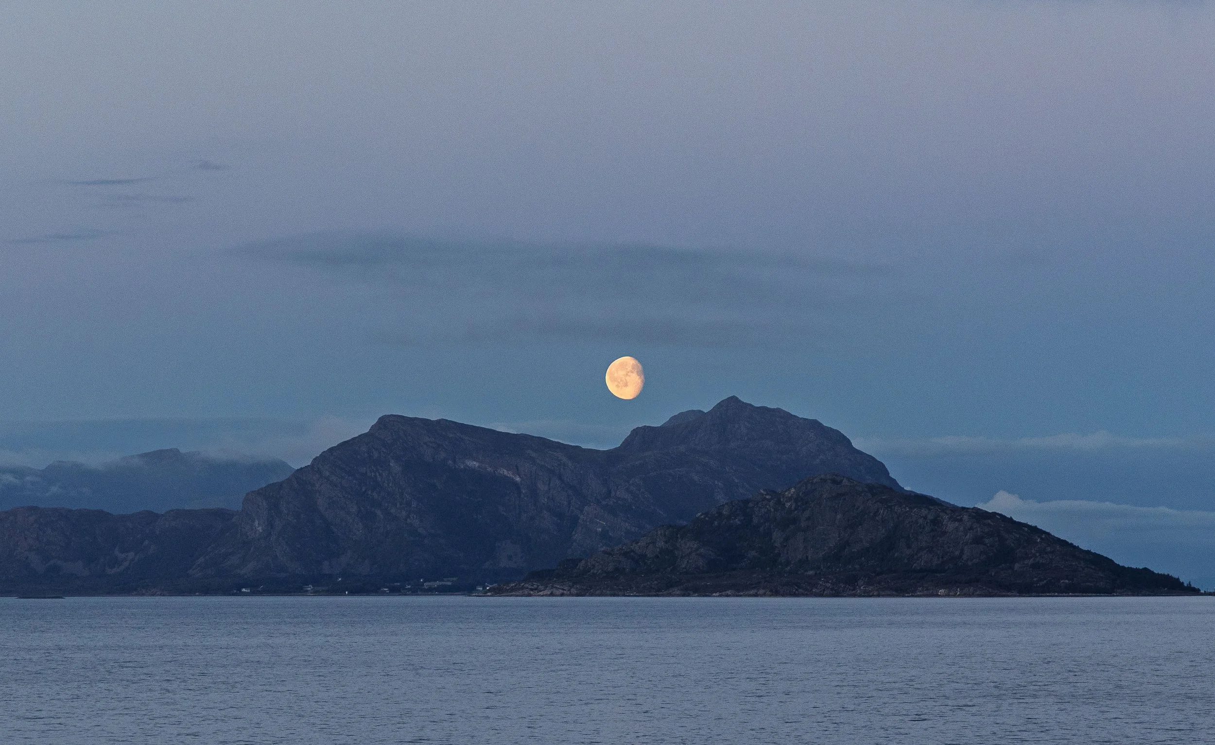 Moonrise on the Coast