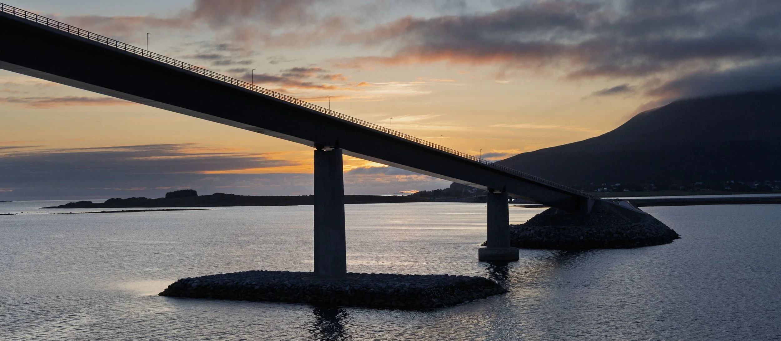 Sunset and Bridge
