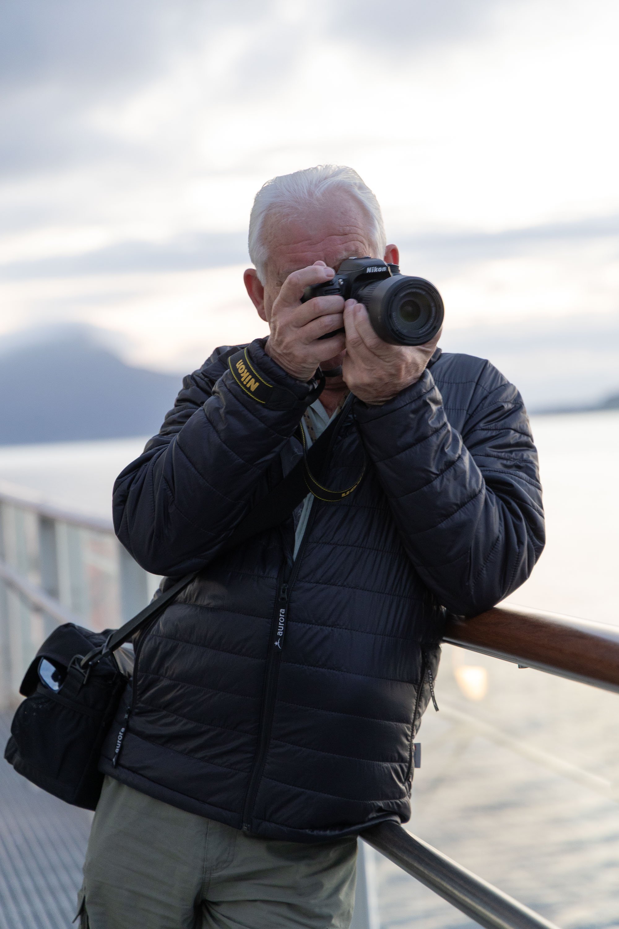 Fellow photographer on the ship.