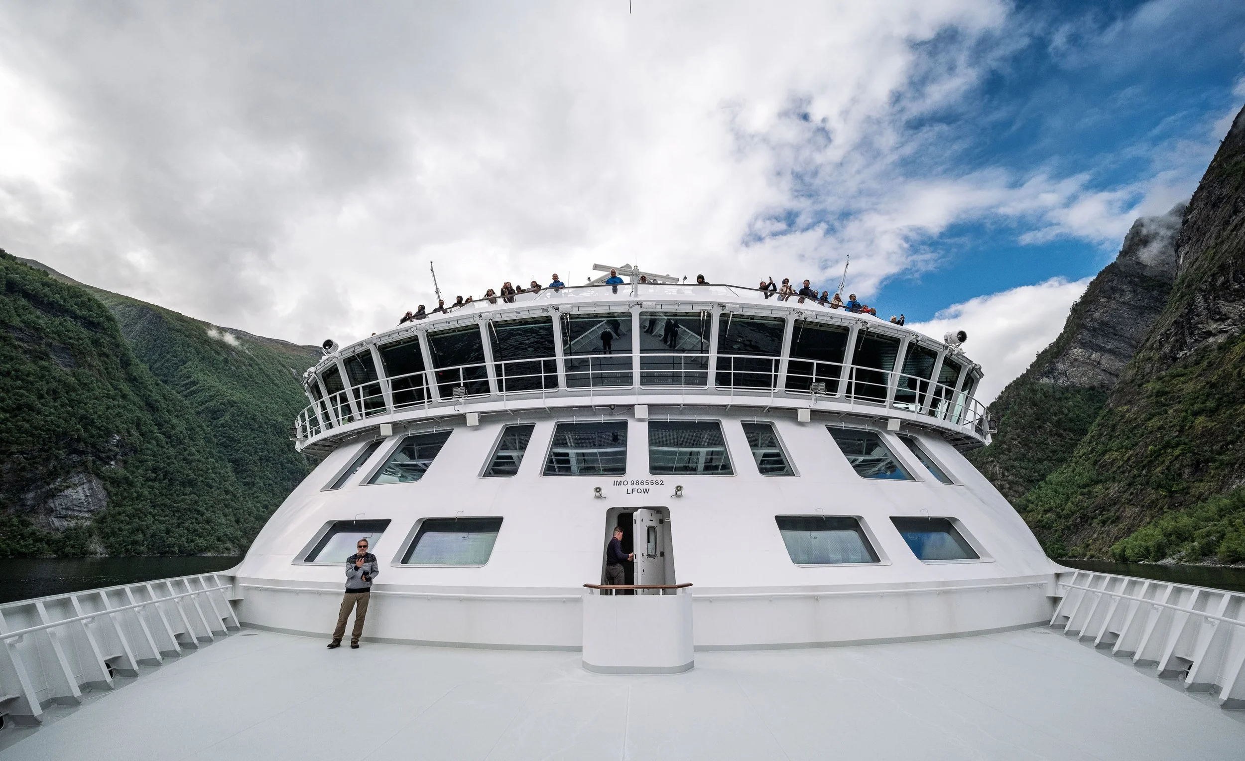 Observers in Geirangerfjord