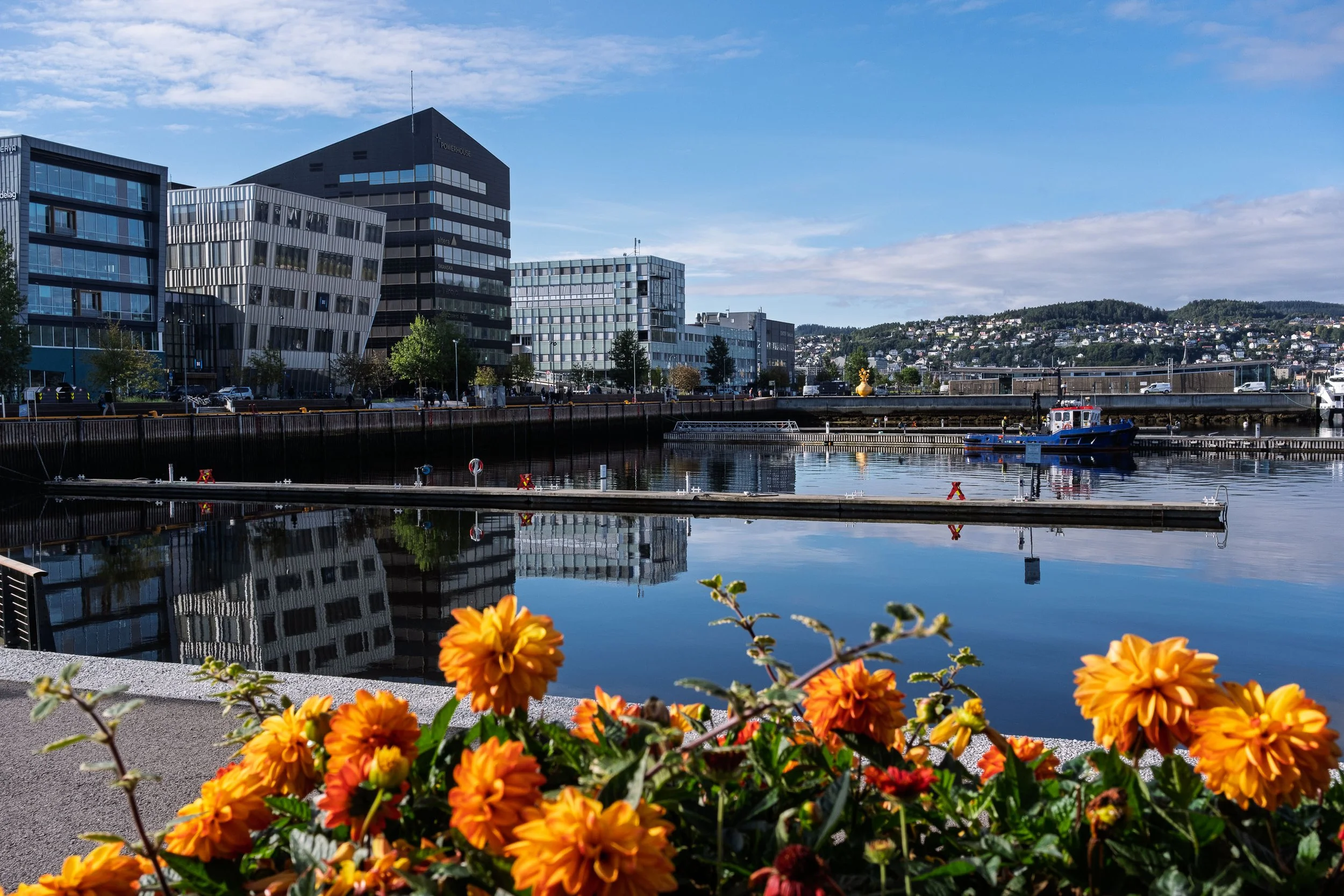 Walking into Trondheim