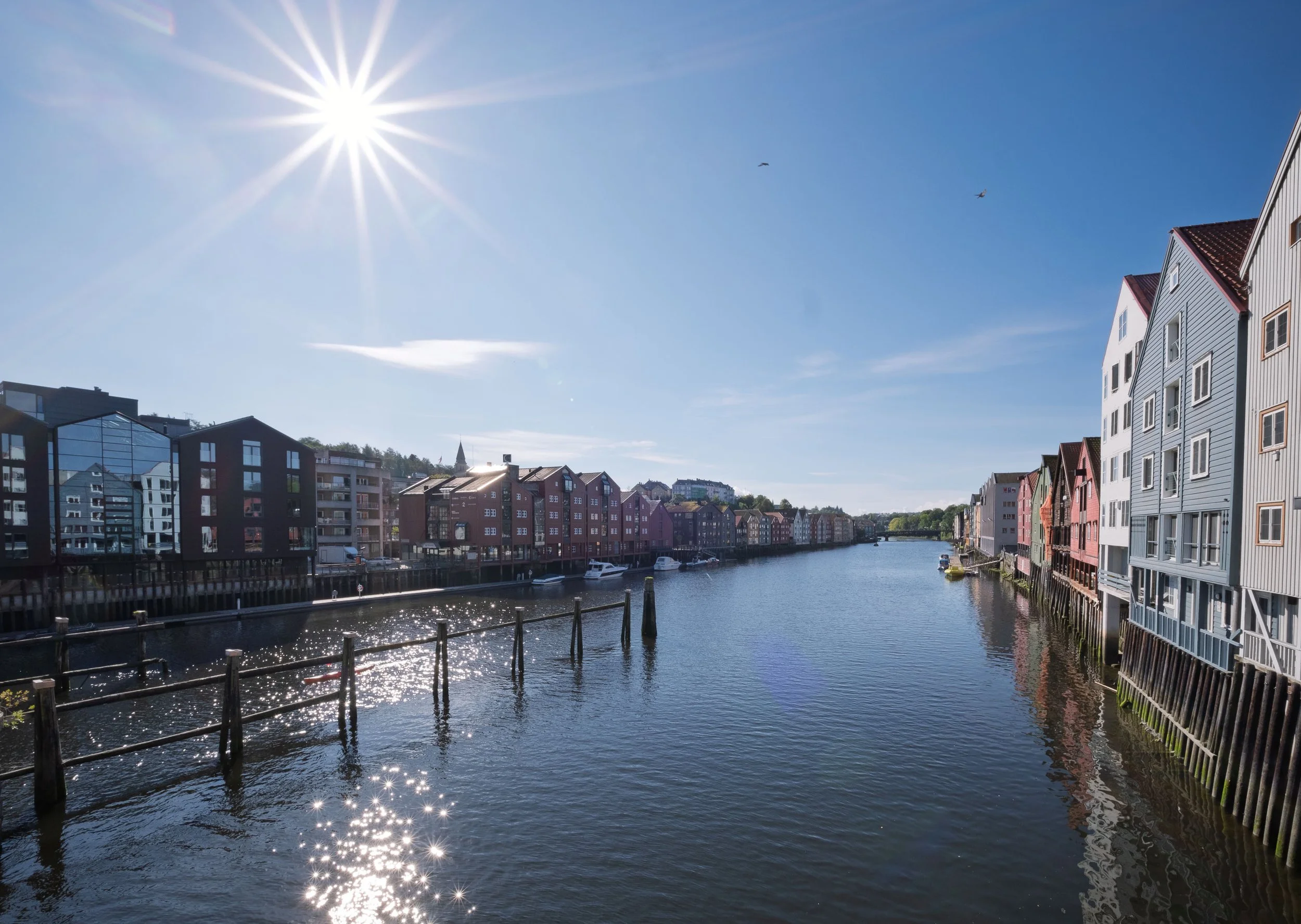 Sun over the River
