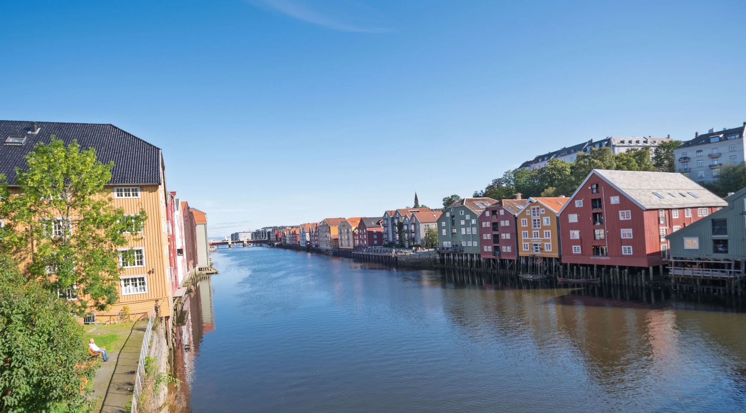 Warehouses on the River Nid
