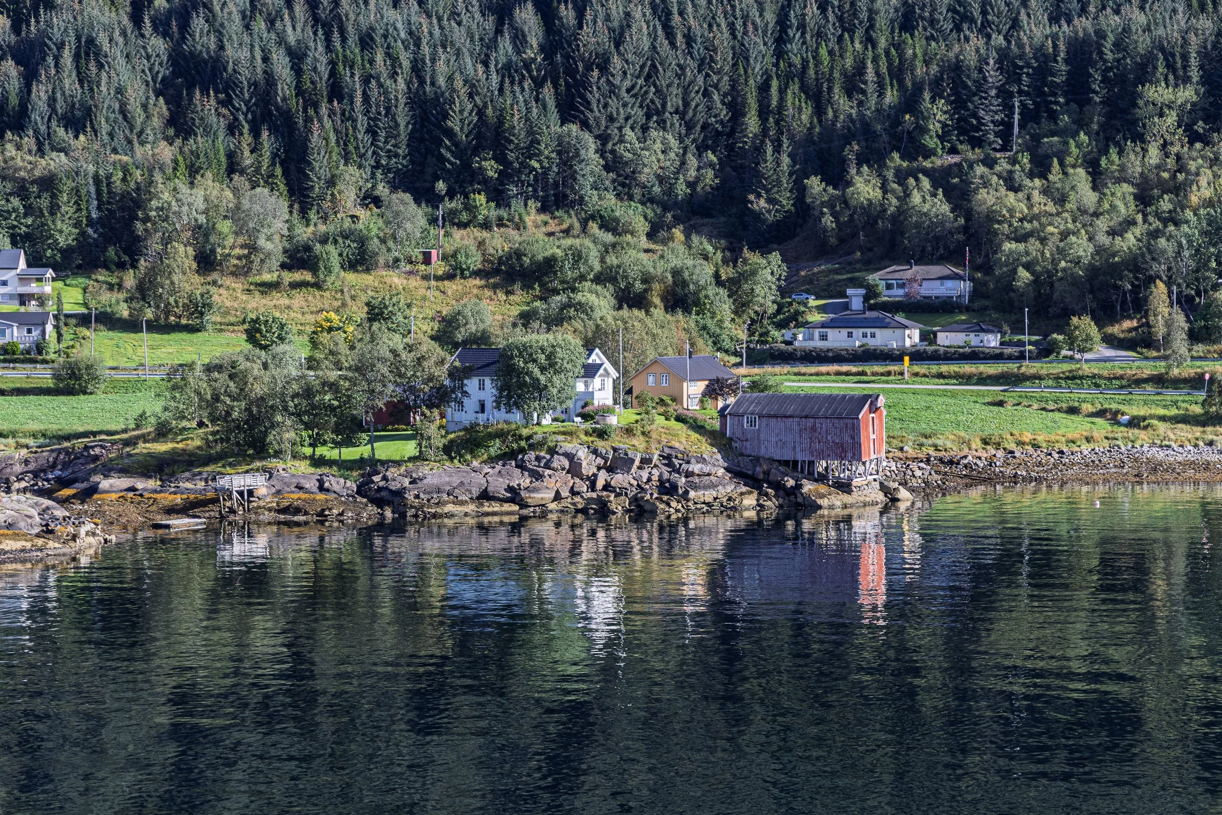 Small Coastal Village