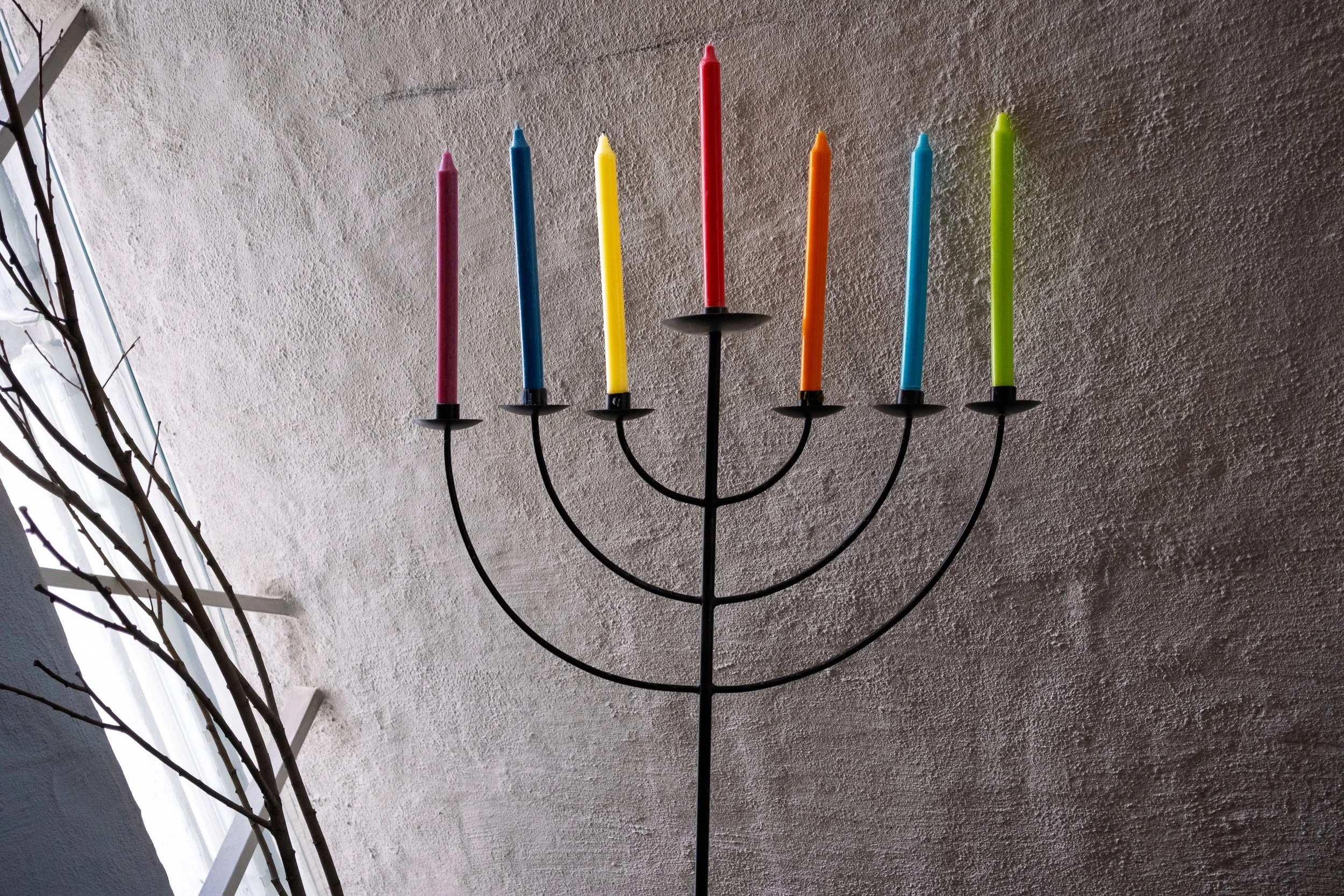 Candle Stand in the Cathedral