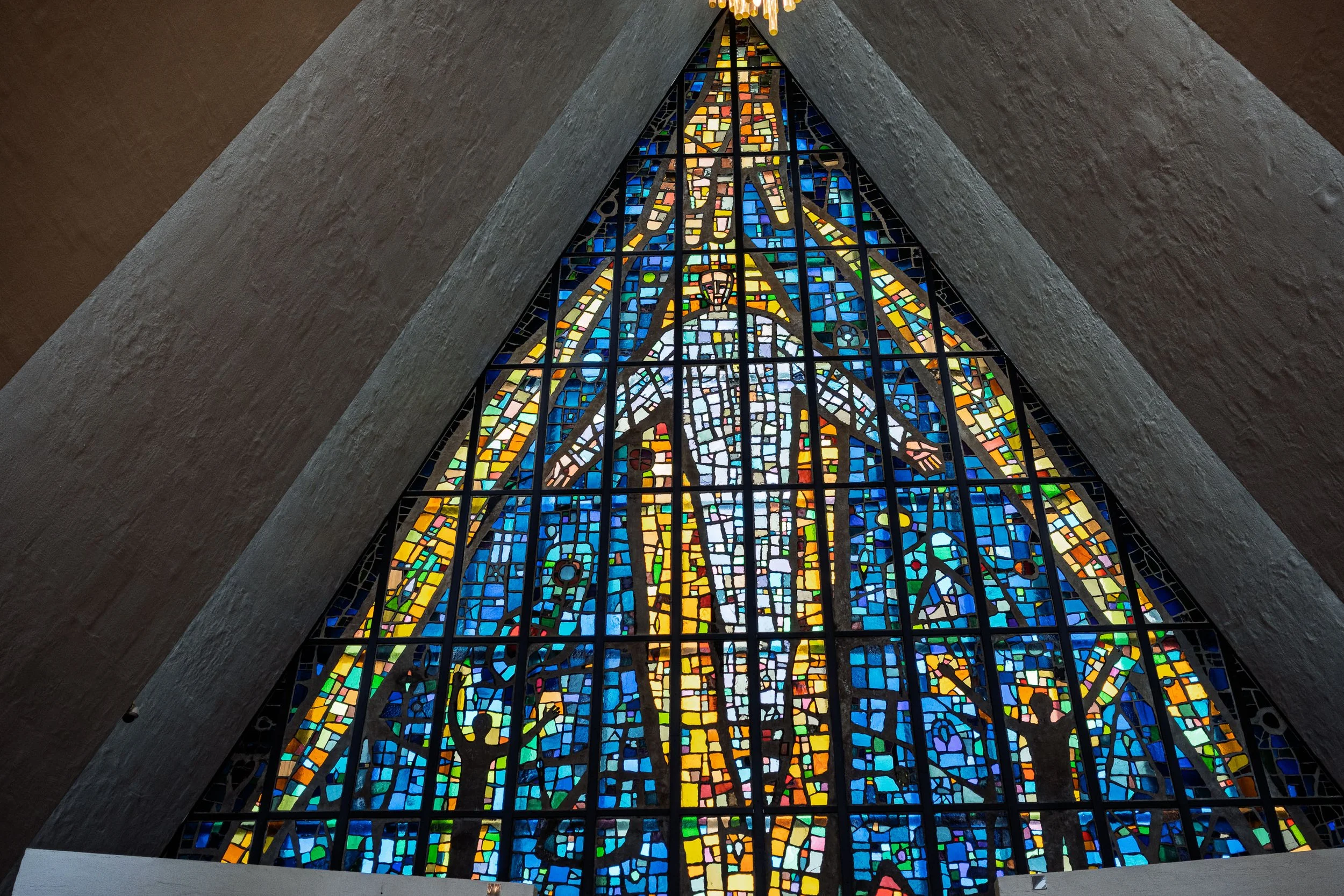 Stained Glass in the Arctic Cathedral