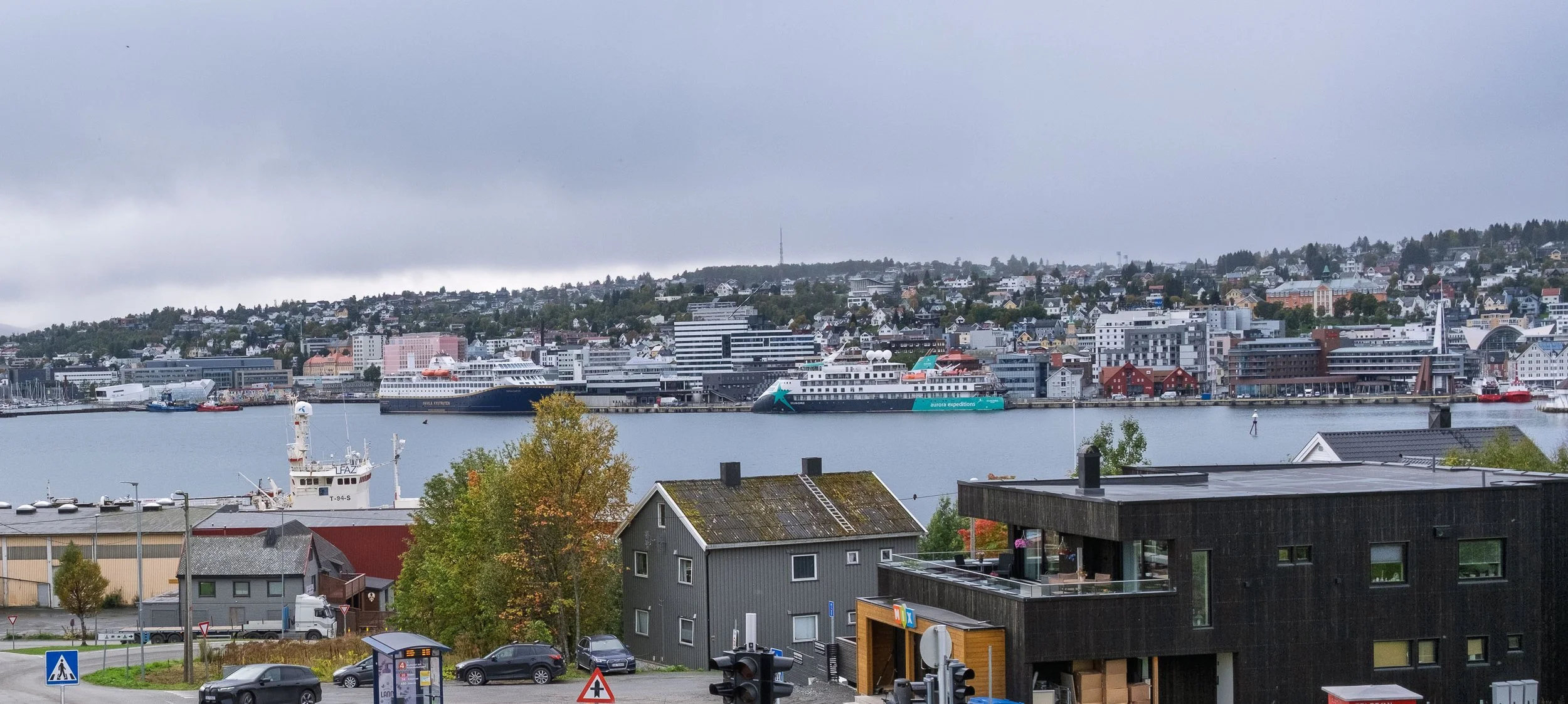The Ship Docked in Tromso