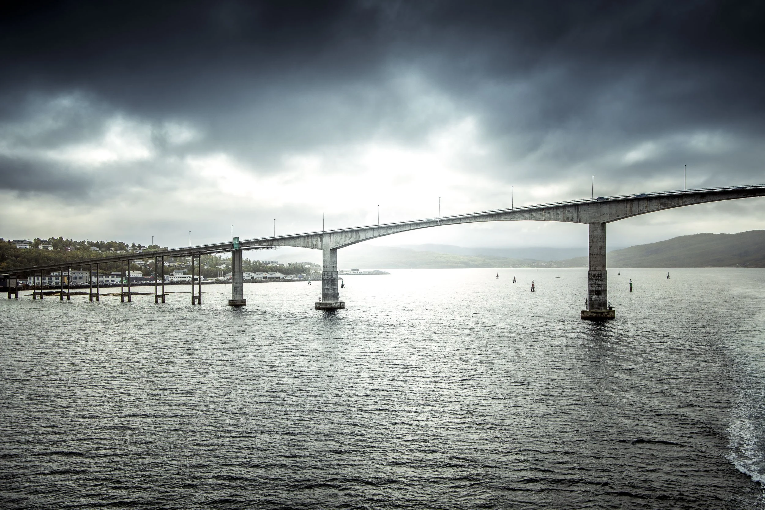More of the Gisundet Bridge