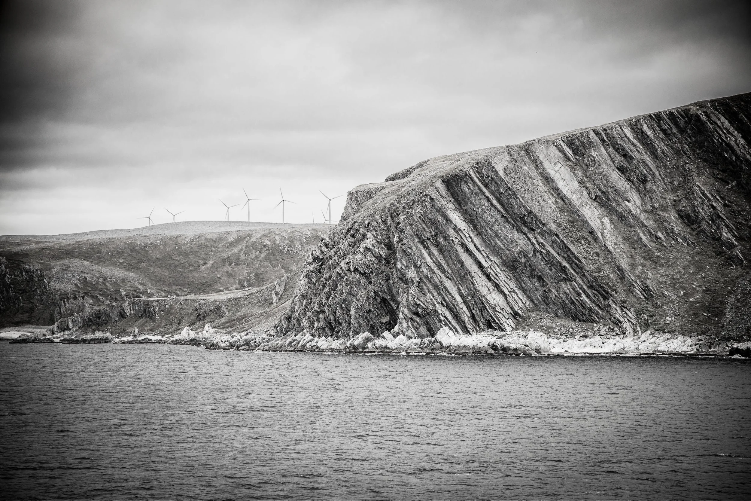Cliffs and Windmills 