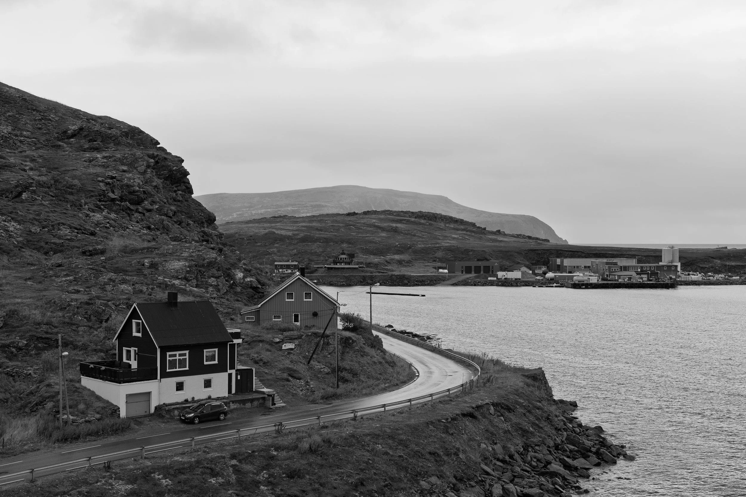 Winding Road in Havoysund
