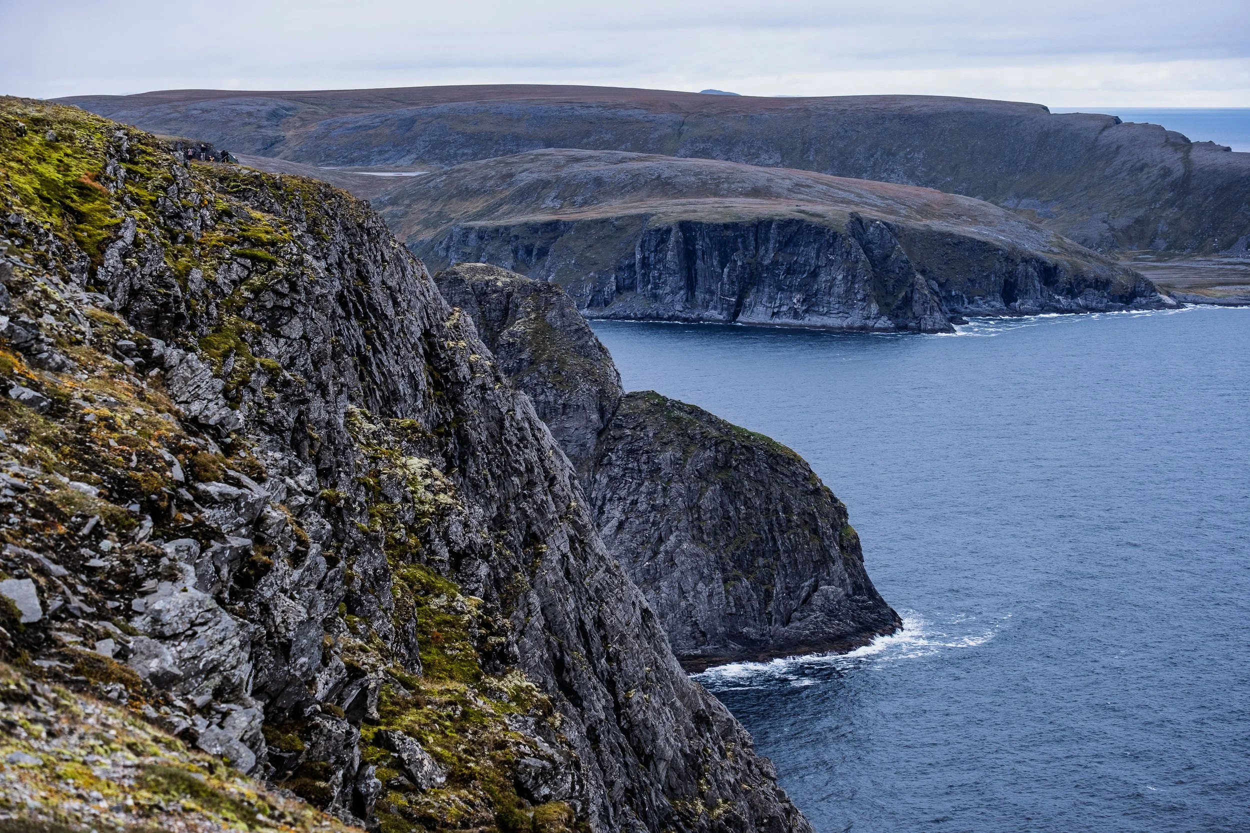 Looking South East at North Cape