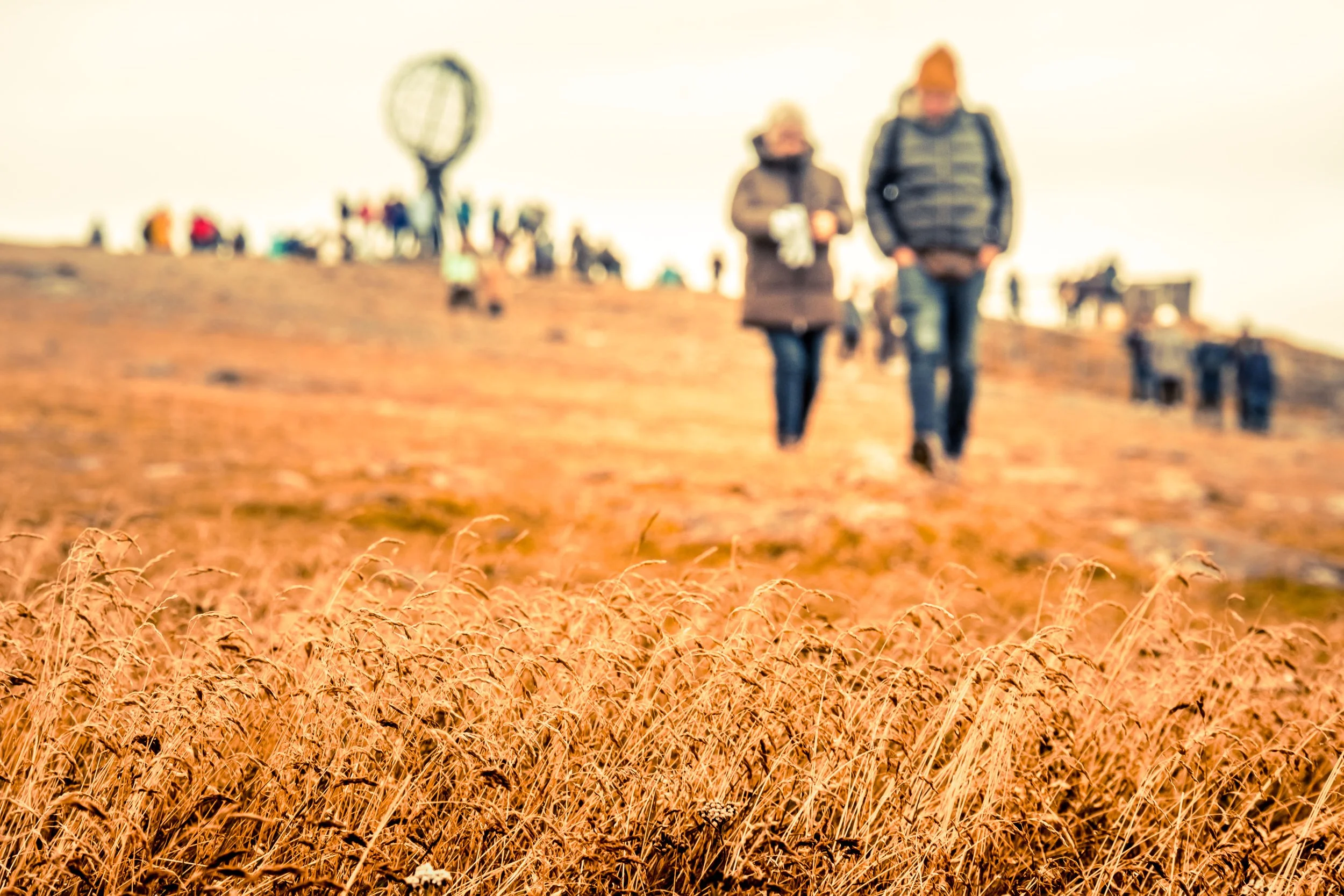 Grass and North Cape Marker