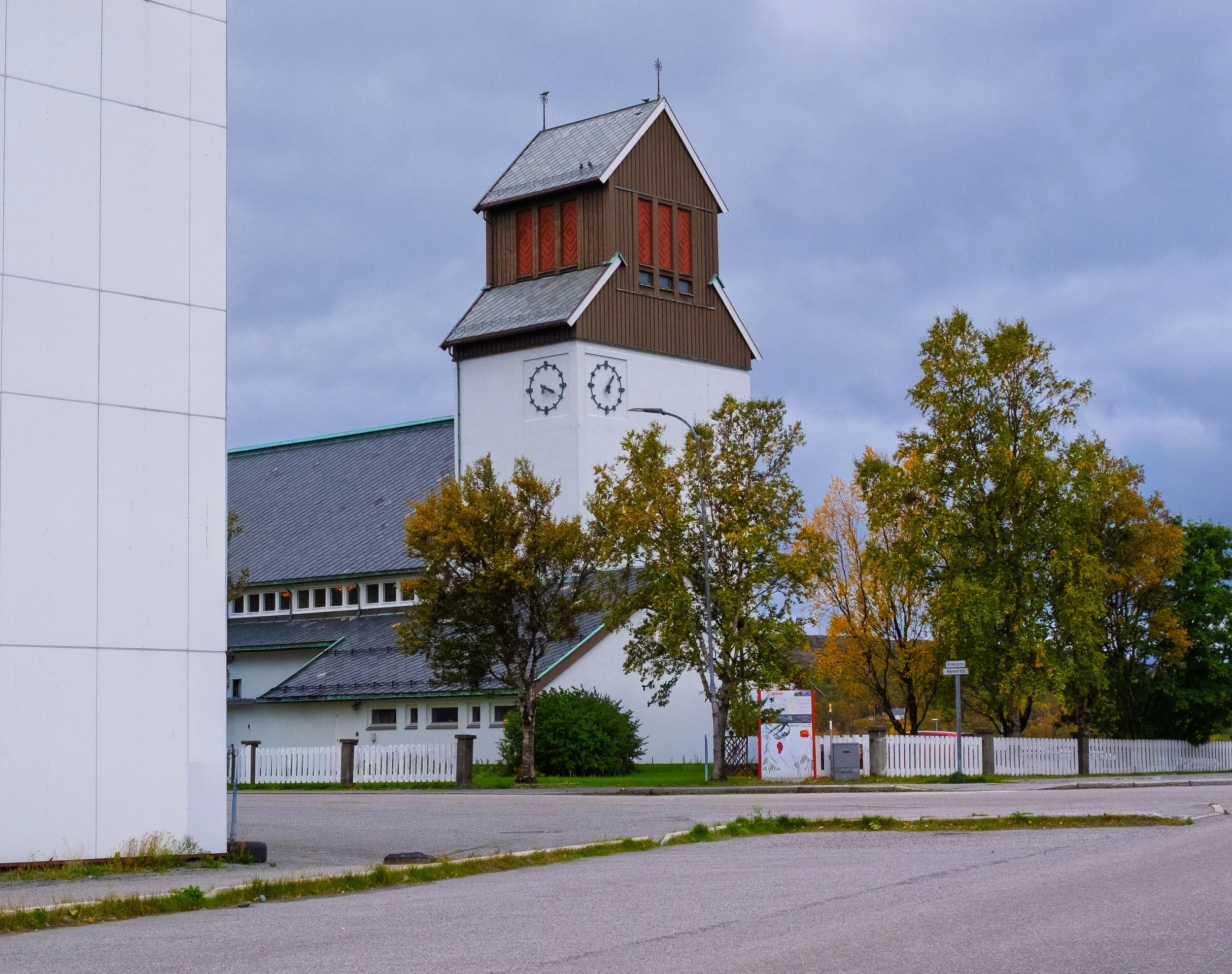 Church Tower in Kirkenes