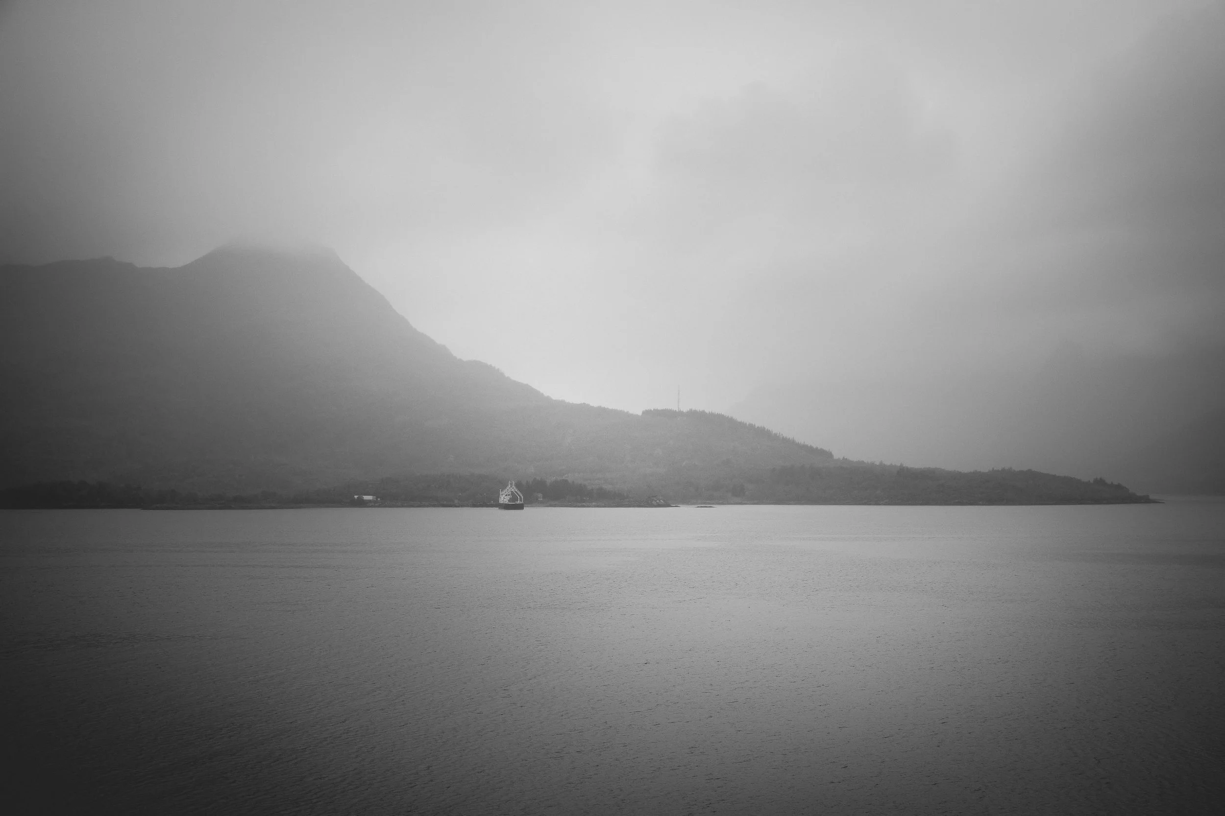 Mist on the way to Svolvaer