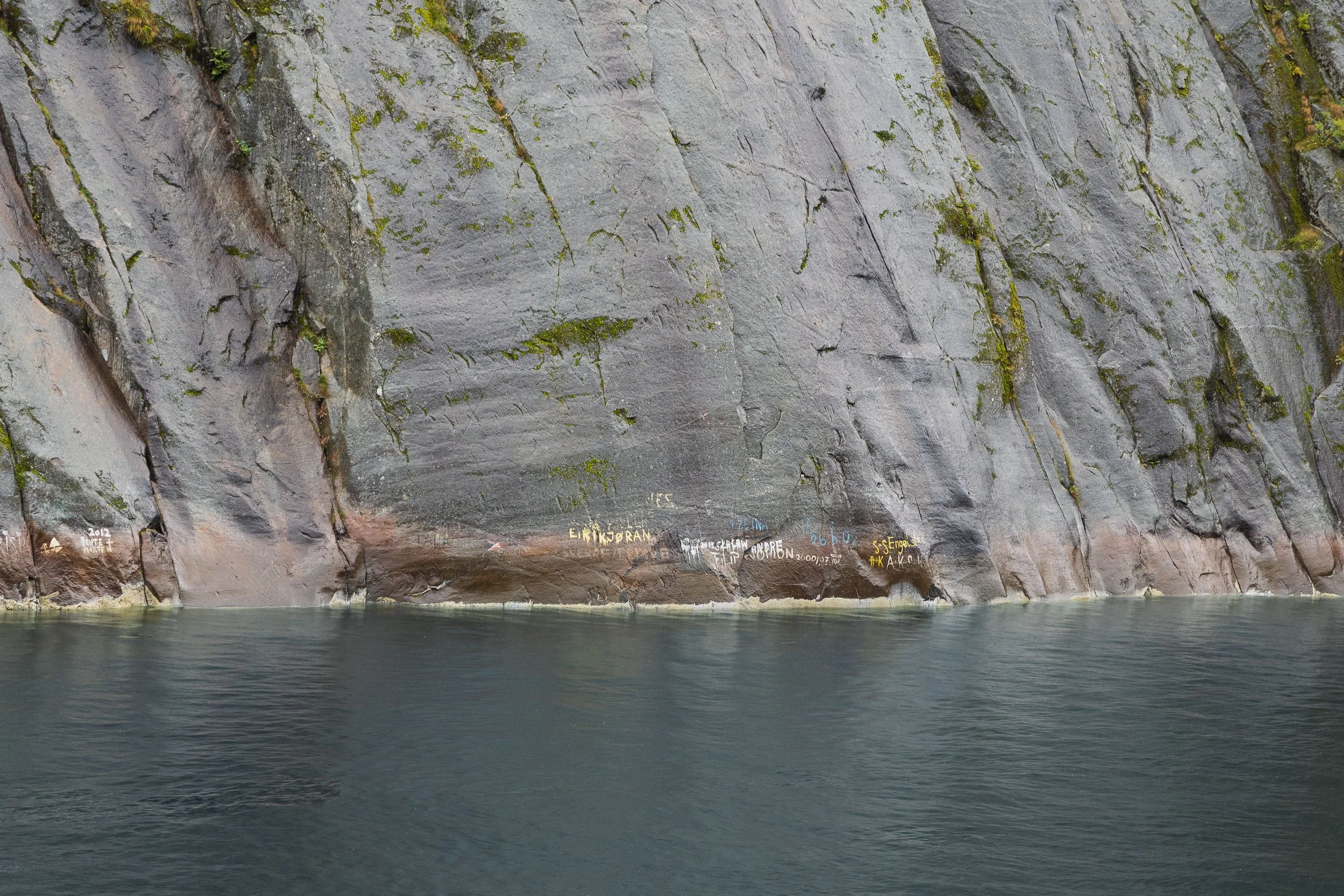 Graffiti in Trollfjord
