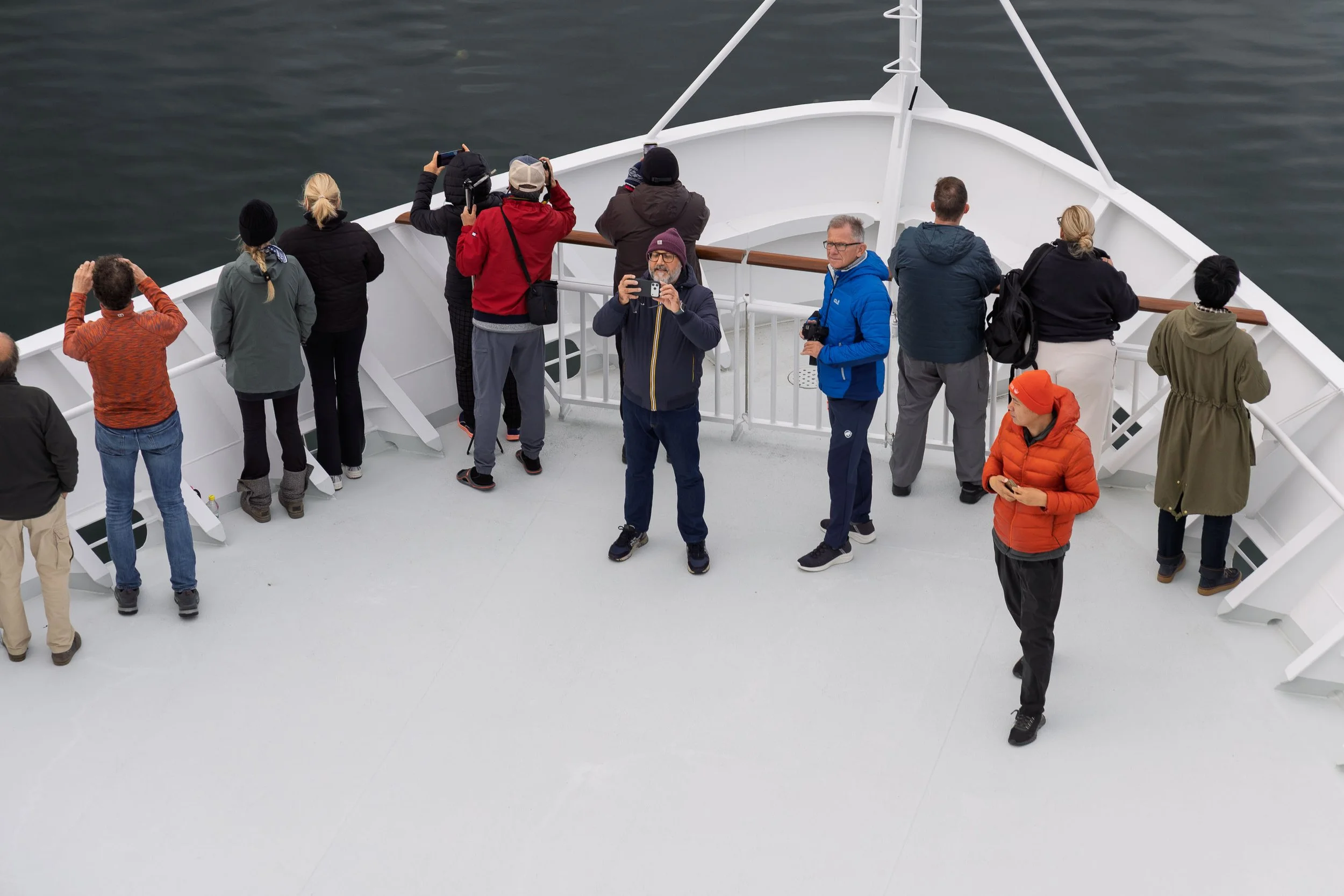 On the Forward Observation Deck
