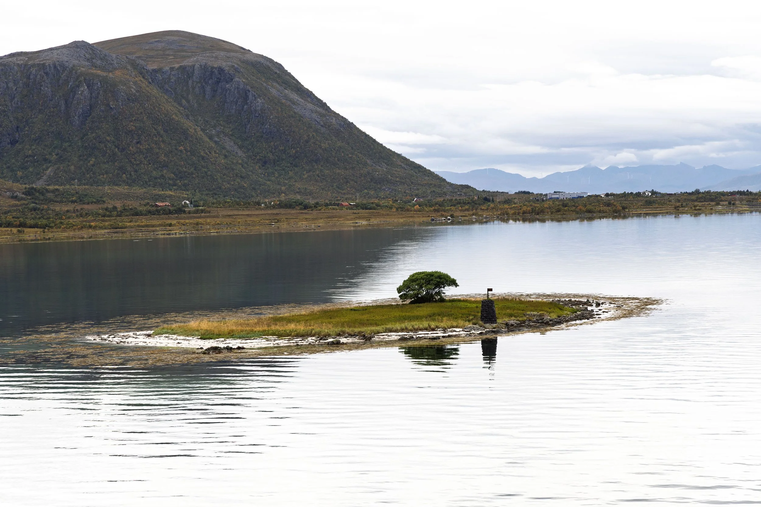 Small Island in the Strait
