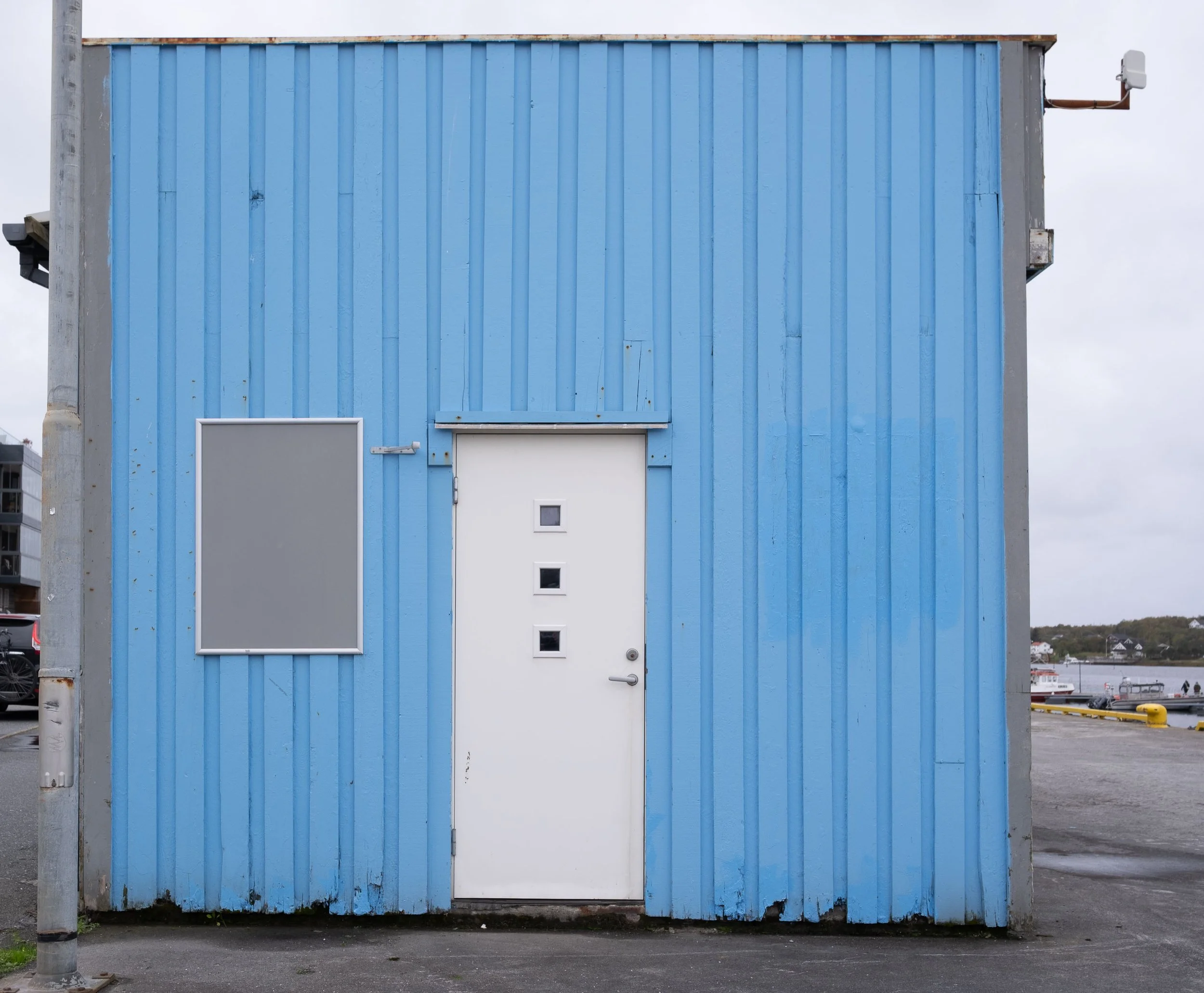 Blue Shed at Bronnoysund