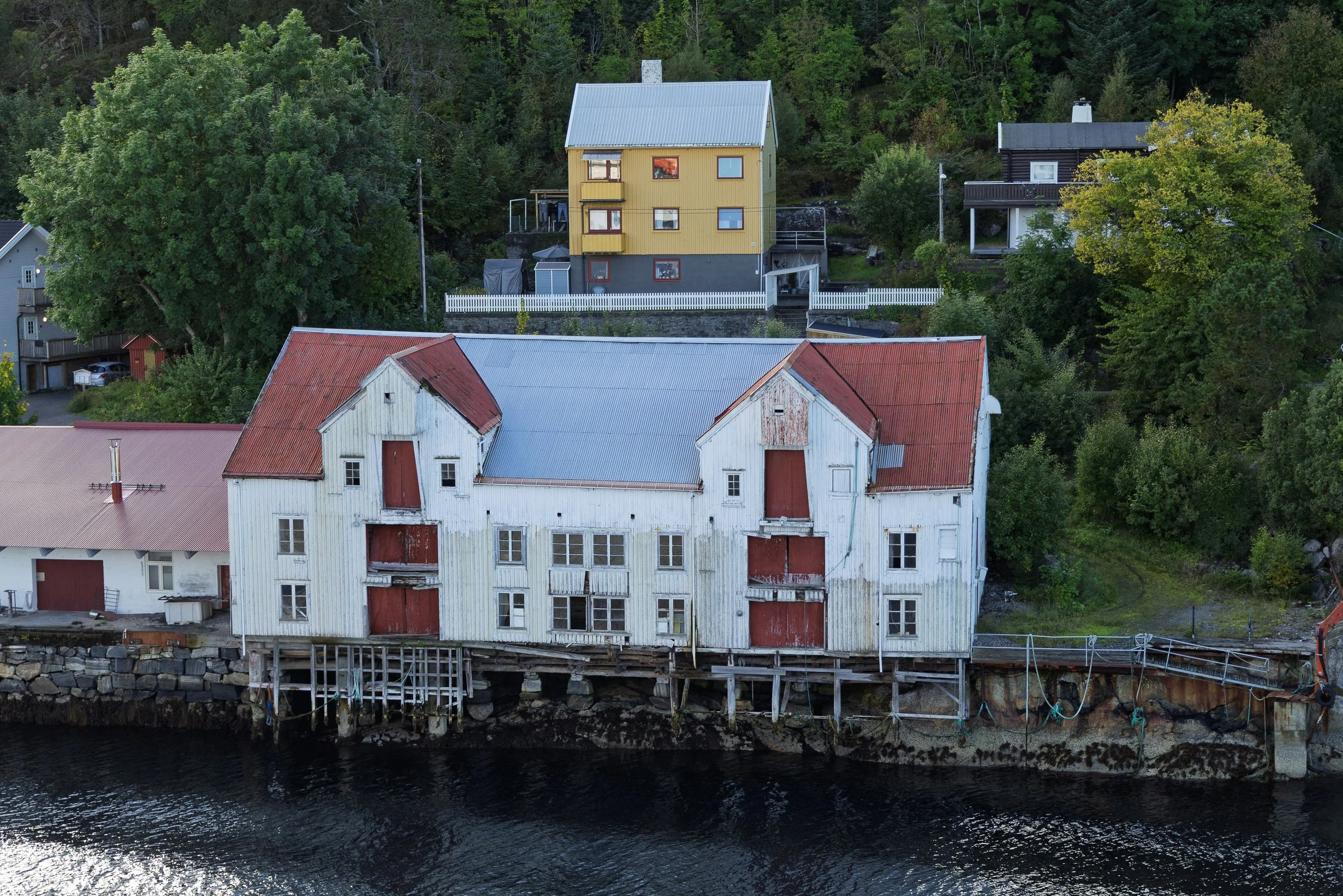 Waterfront Warehouses in Kristiansund