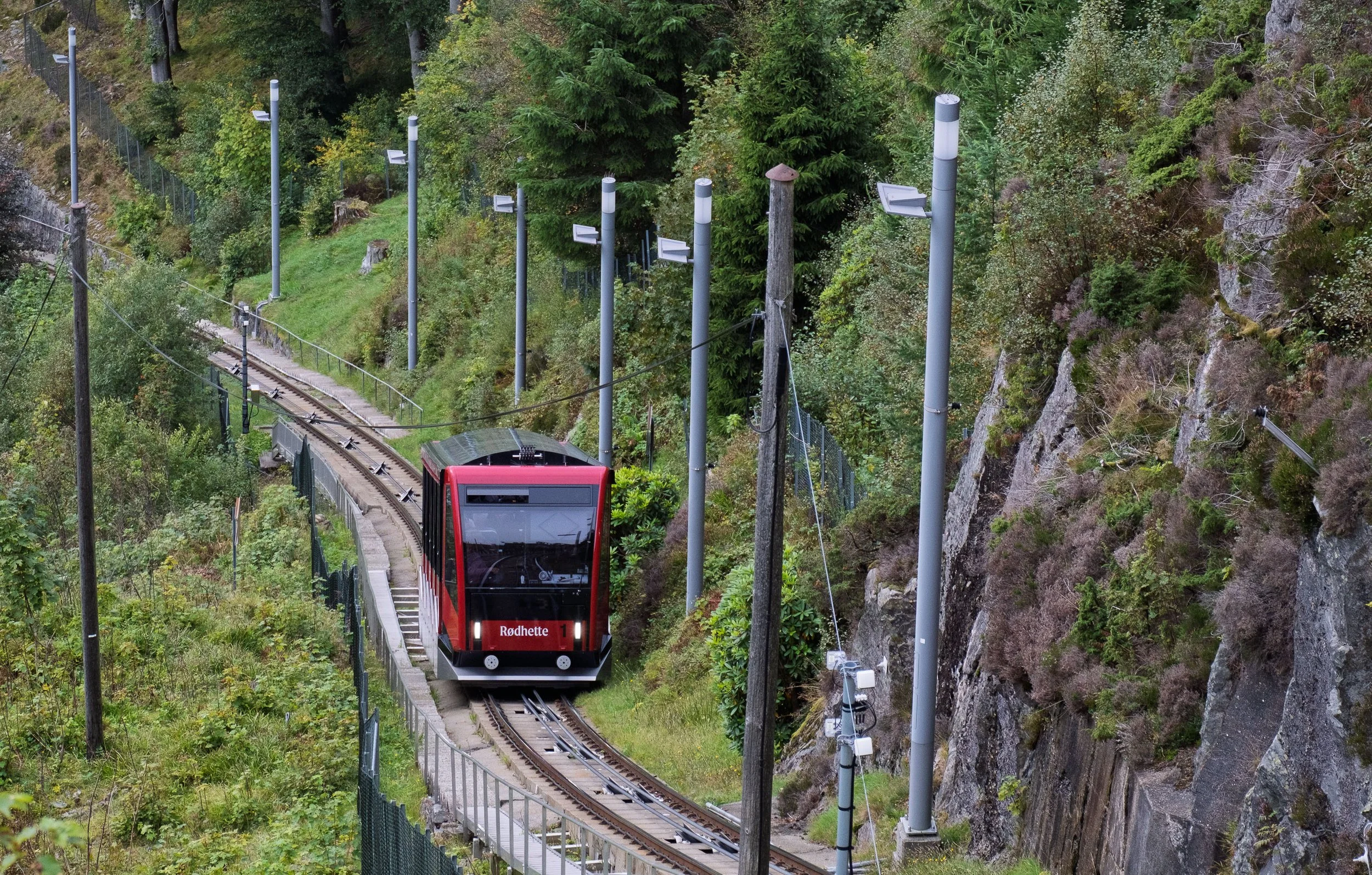 Funicular Going Up