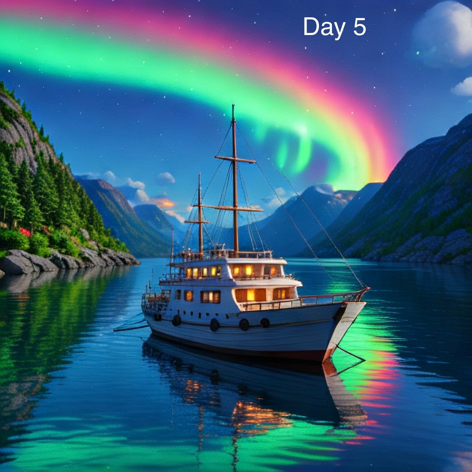 Day 5 of a Coastal Voyage in Norway 